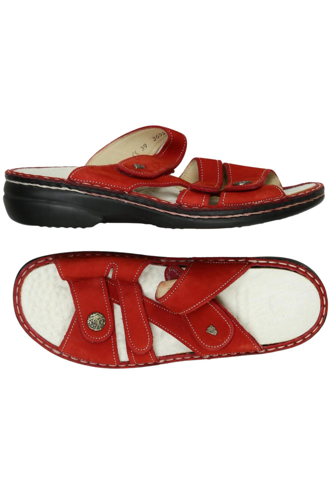 

Finn comfort Damen Sandale, rot, Gr. 39