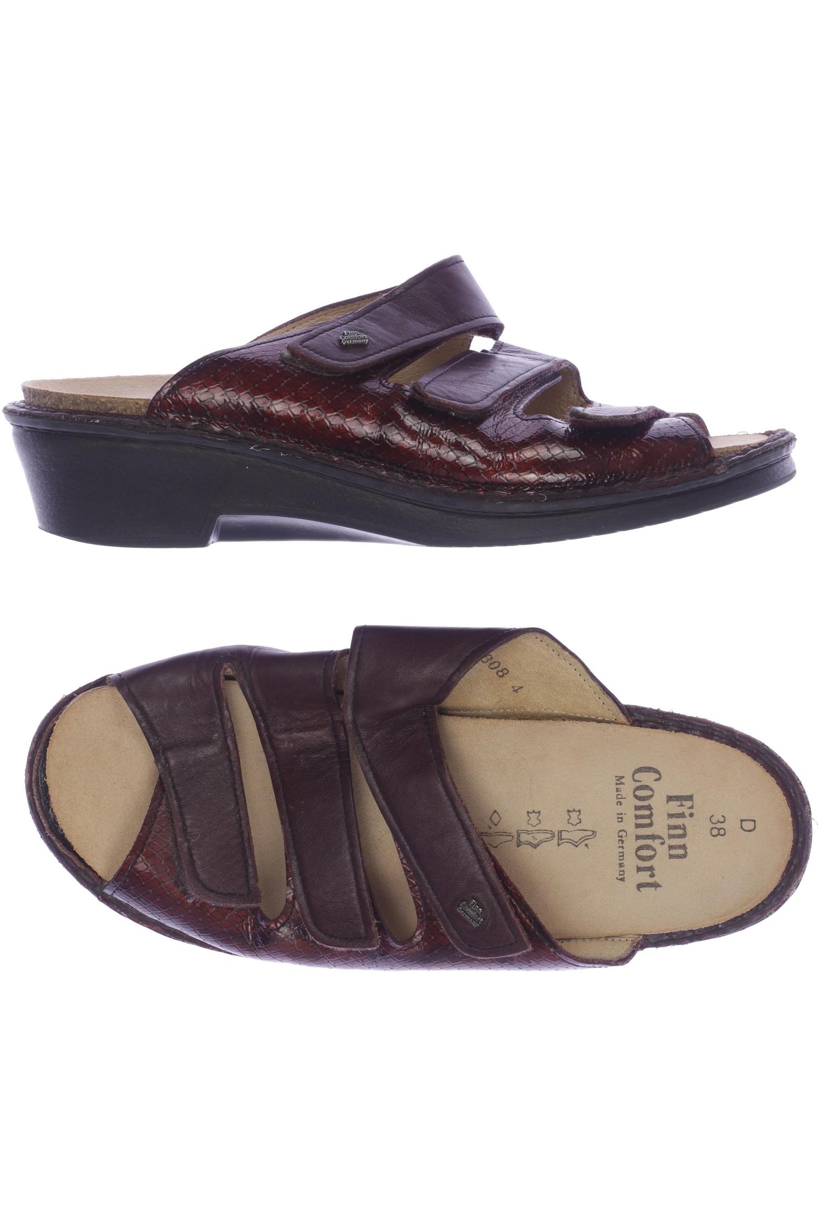 

Finn comfort Damen Sandale, bordeaux, Gr. 5.5