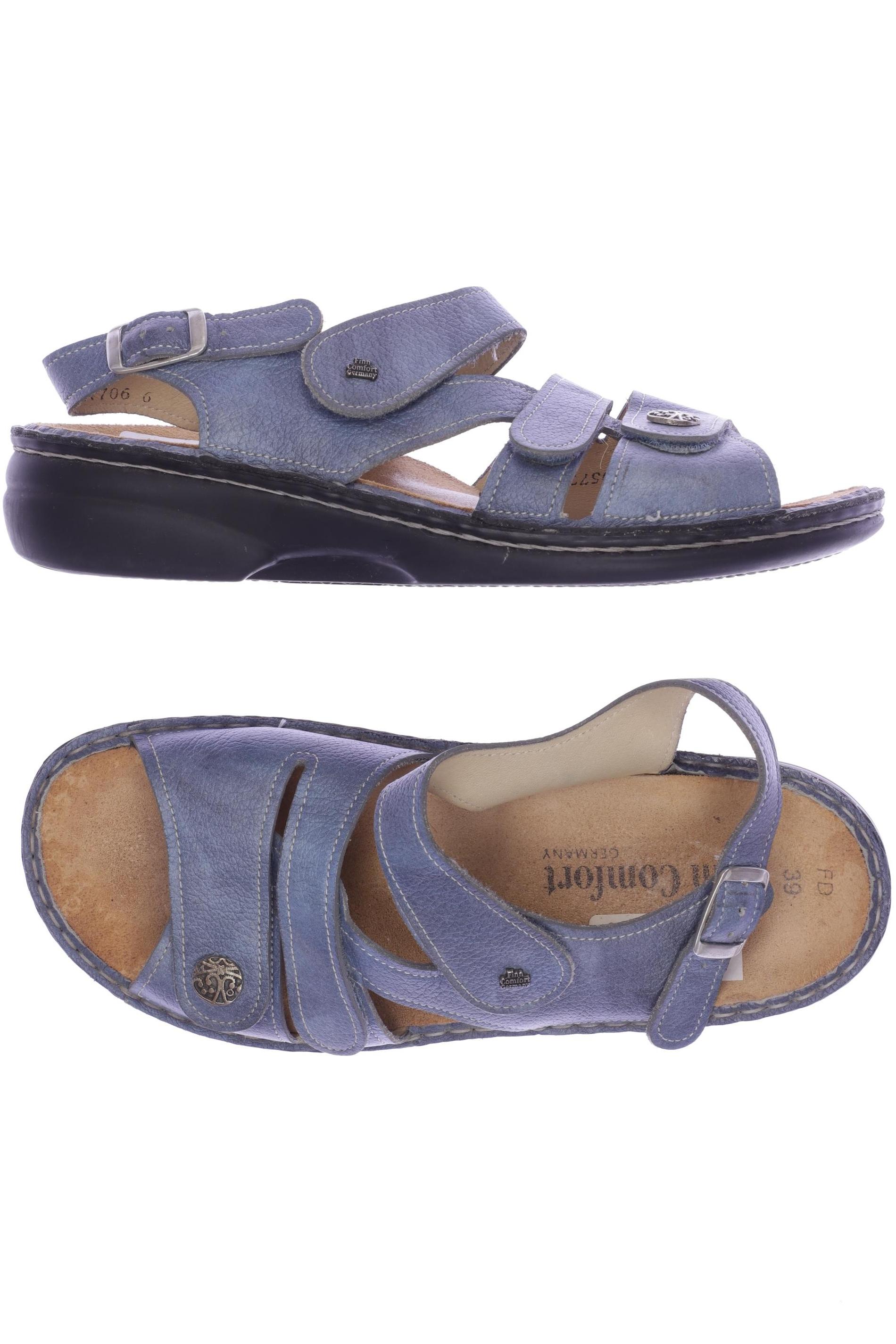 

Finn comfort Damen Sandale, blau, Gr. 39