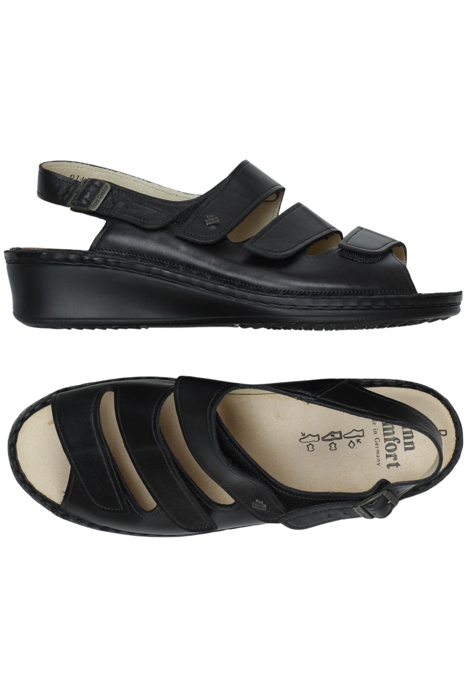

Finn comfort Damen Sandale, schwarz, Gr. 8