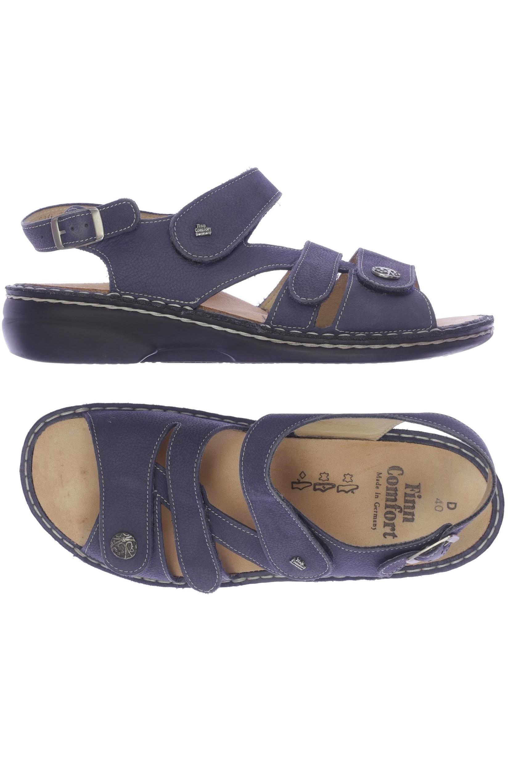 

Finn comfort Damen Sandale, marineblau, Gr. 40