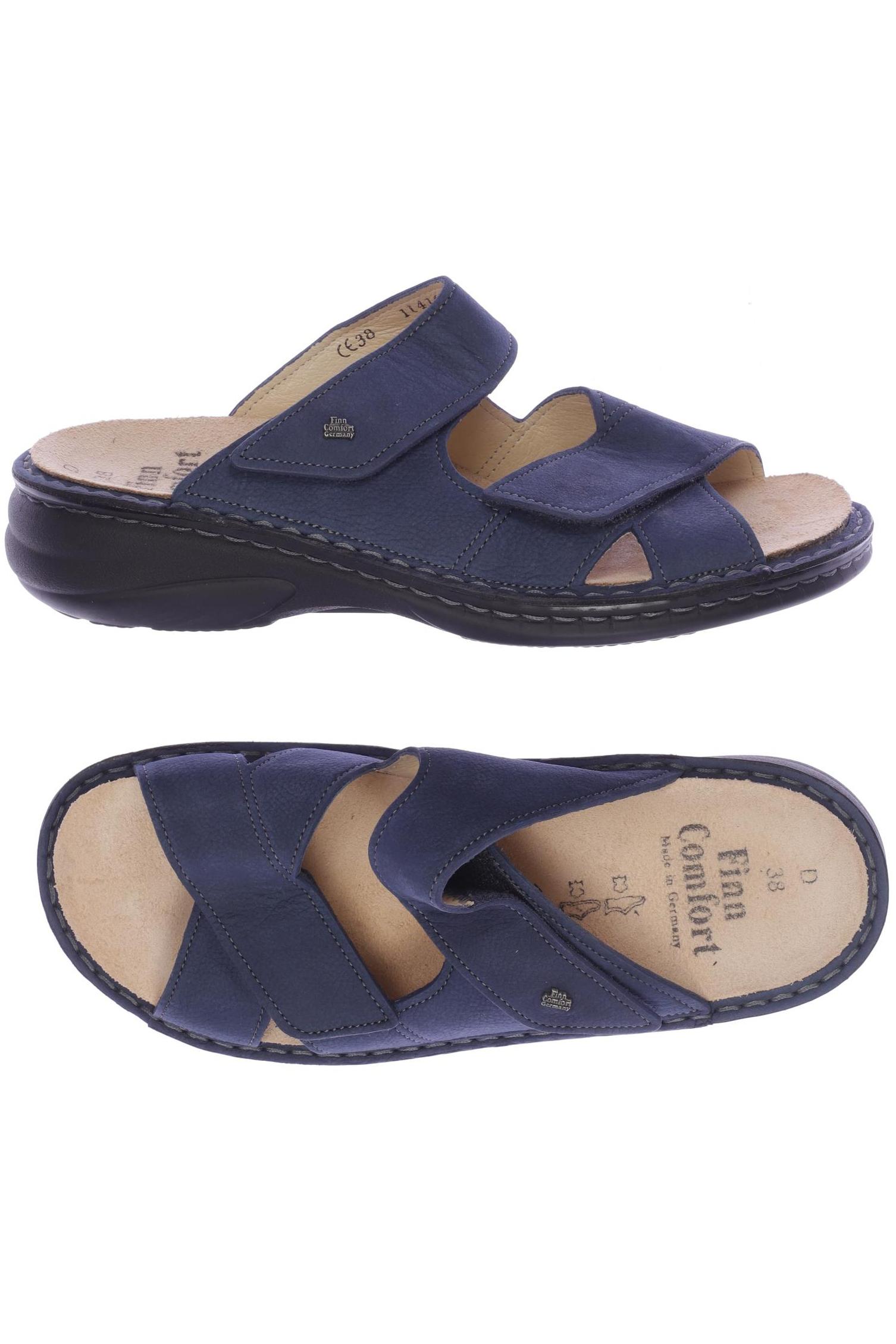 

Finn comfort Damen Sandale, blau, Gr. 38