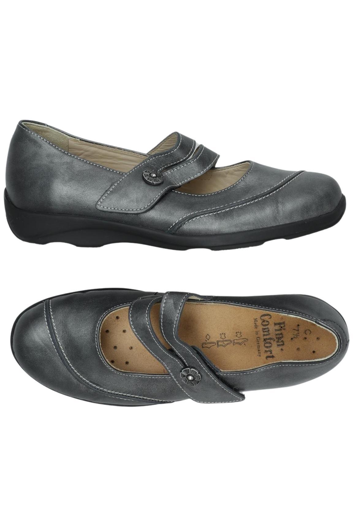 

Finn comfort Damen Halbschuh, silber, Gr. 7.5