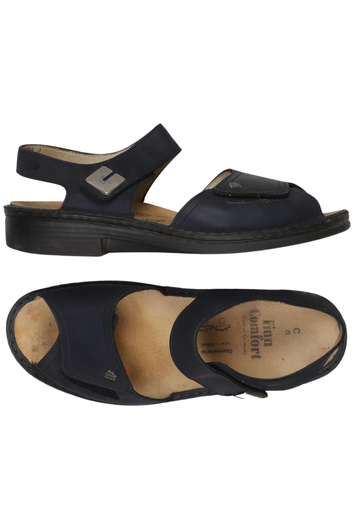 

Finn comfort Damen Sandale, marineblau, Gr. 6