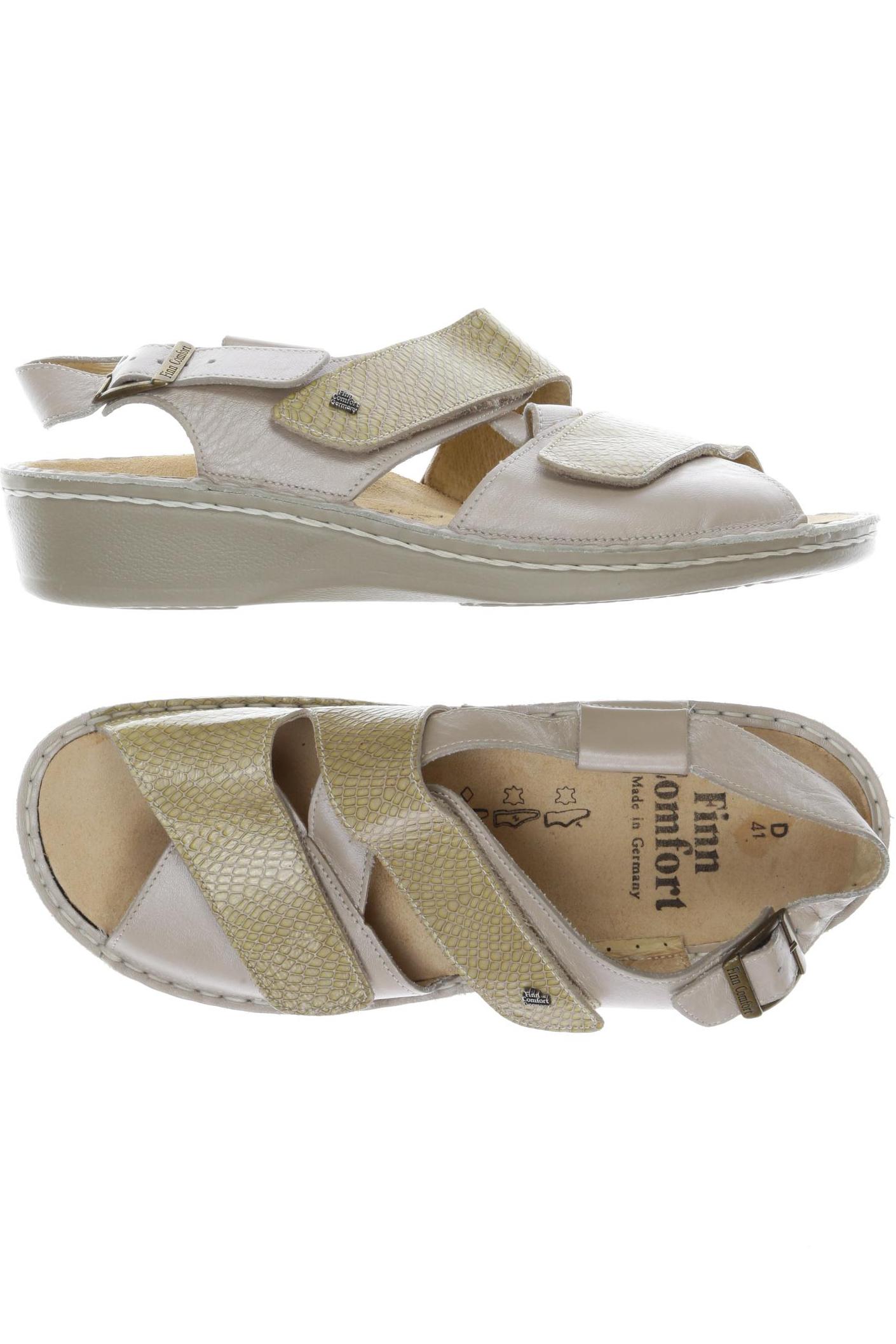 

Finn comfort Damen Sandale, beige, Gr. 41