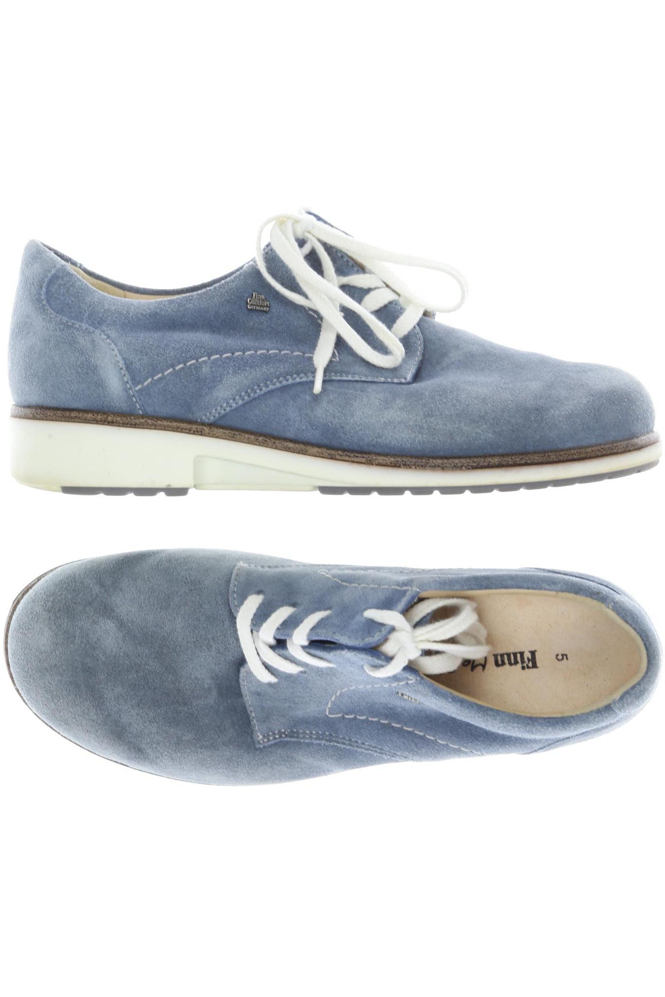 

Finn comfort Damen Halbschuh, blau, Gr. 5