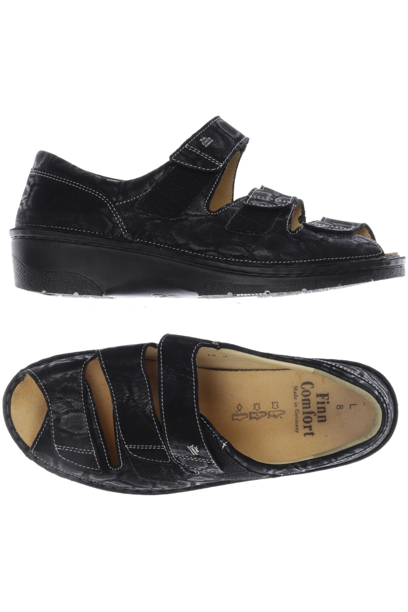 

Finn comfort Damen Sandale, schwarz, Gr. 8