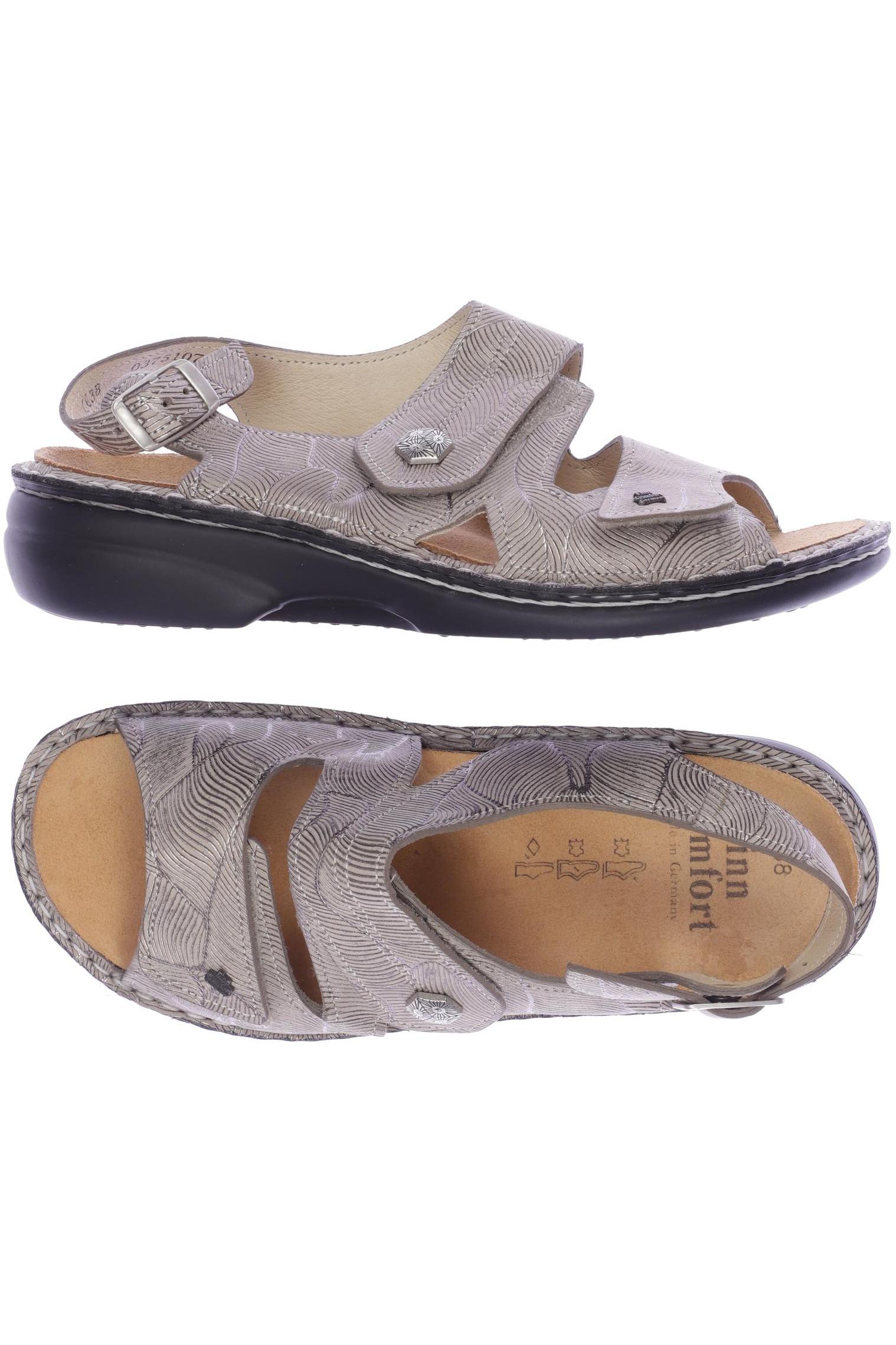 

Finn comfort Damen Sandale, grau, Gr. 38
