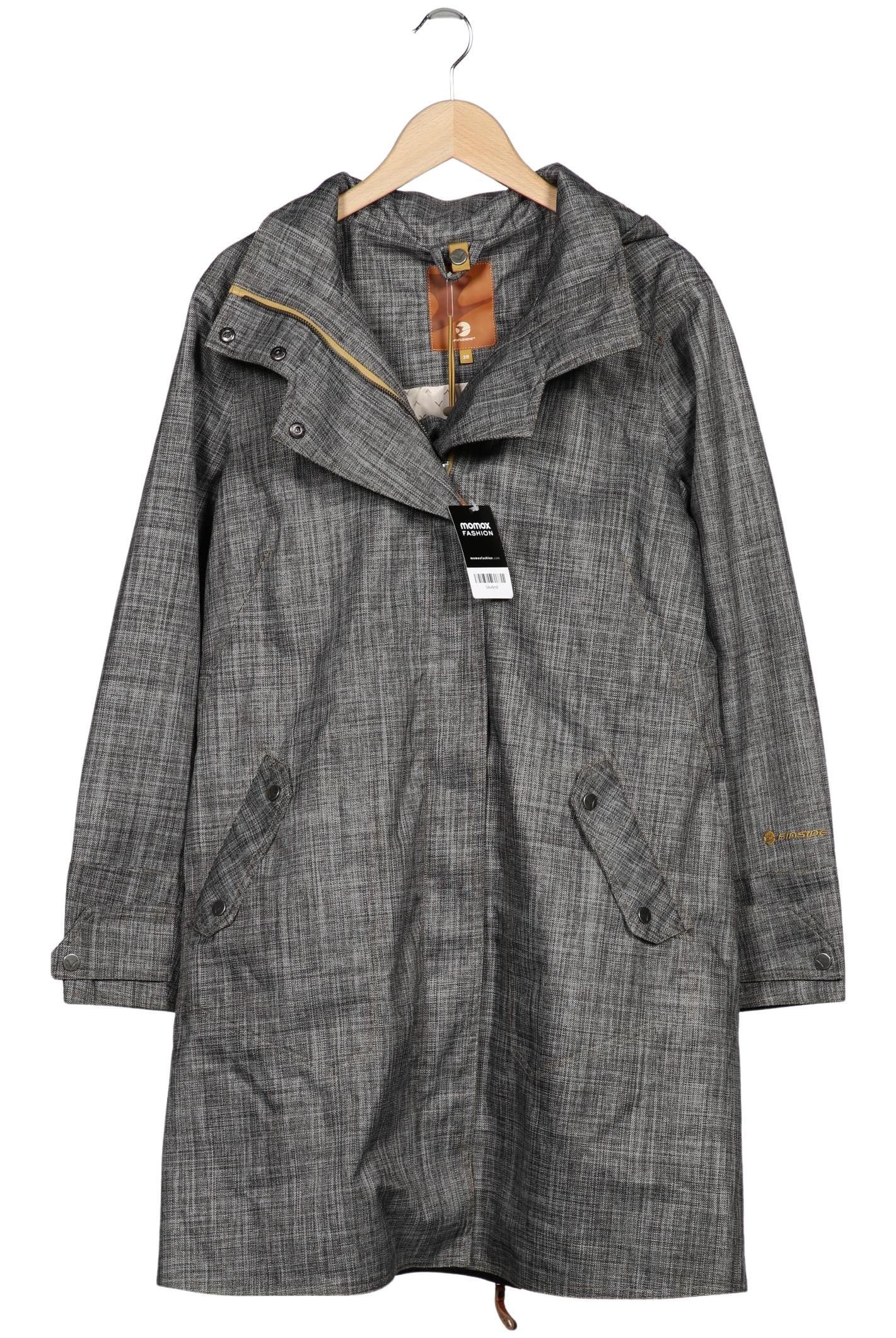 

Finside Damen Mantel, grau, Gr. 38