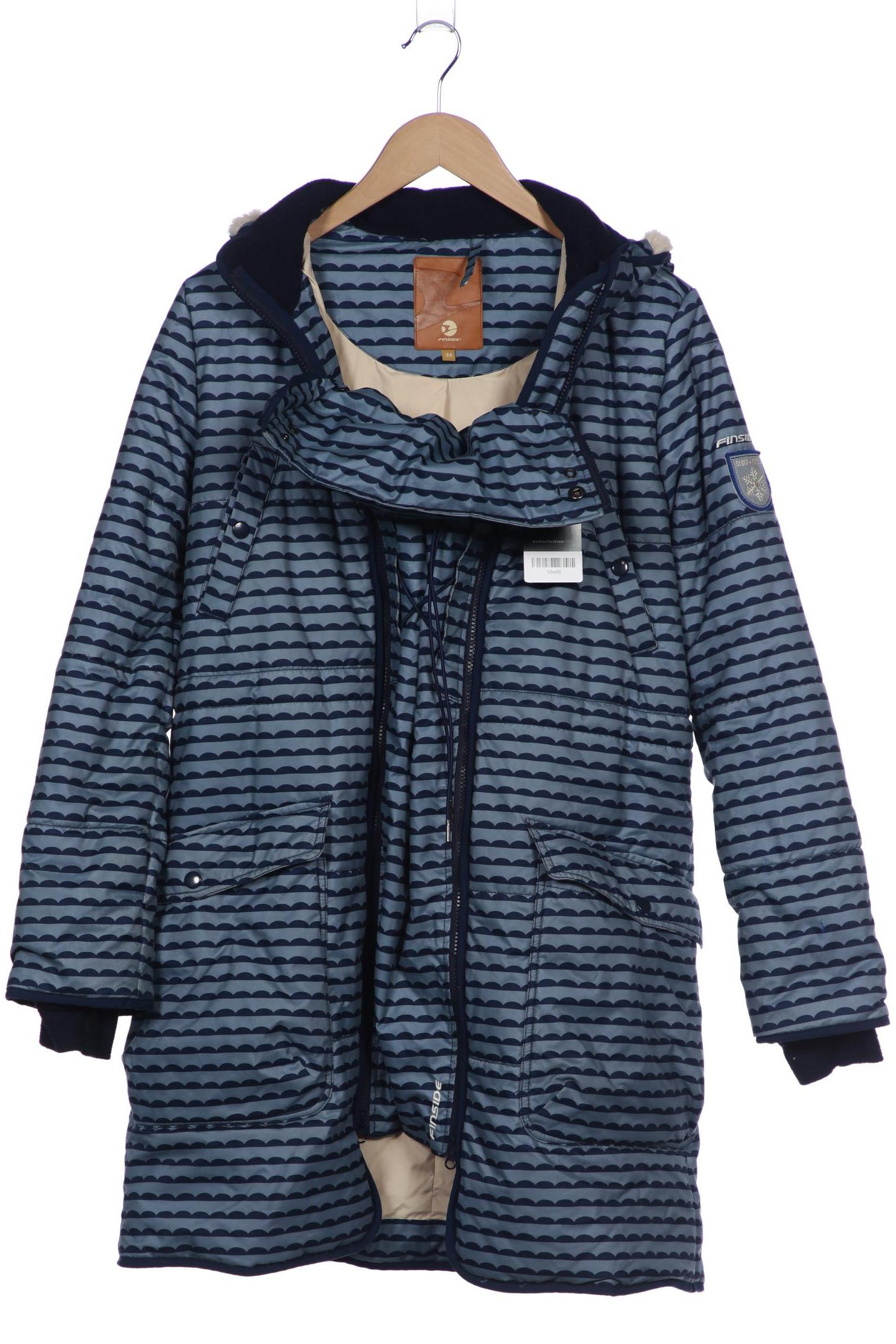 

Finside Damen Mantel, blau, Gr. 34