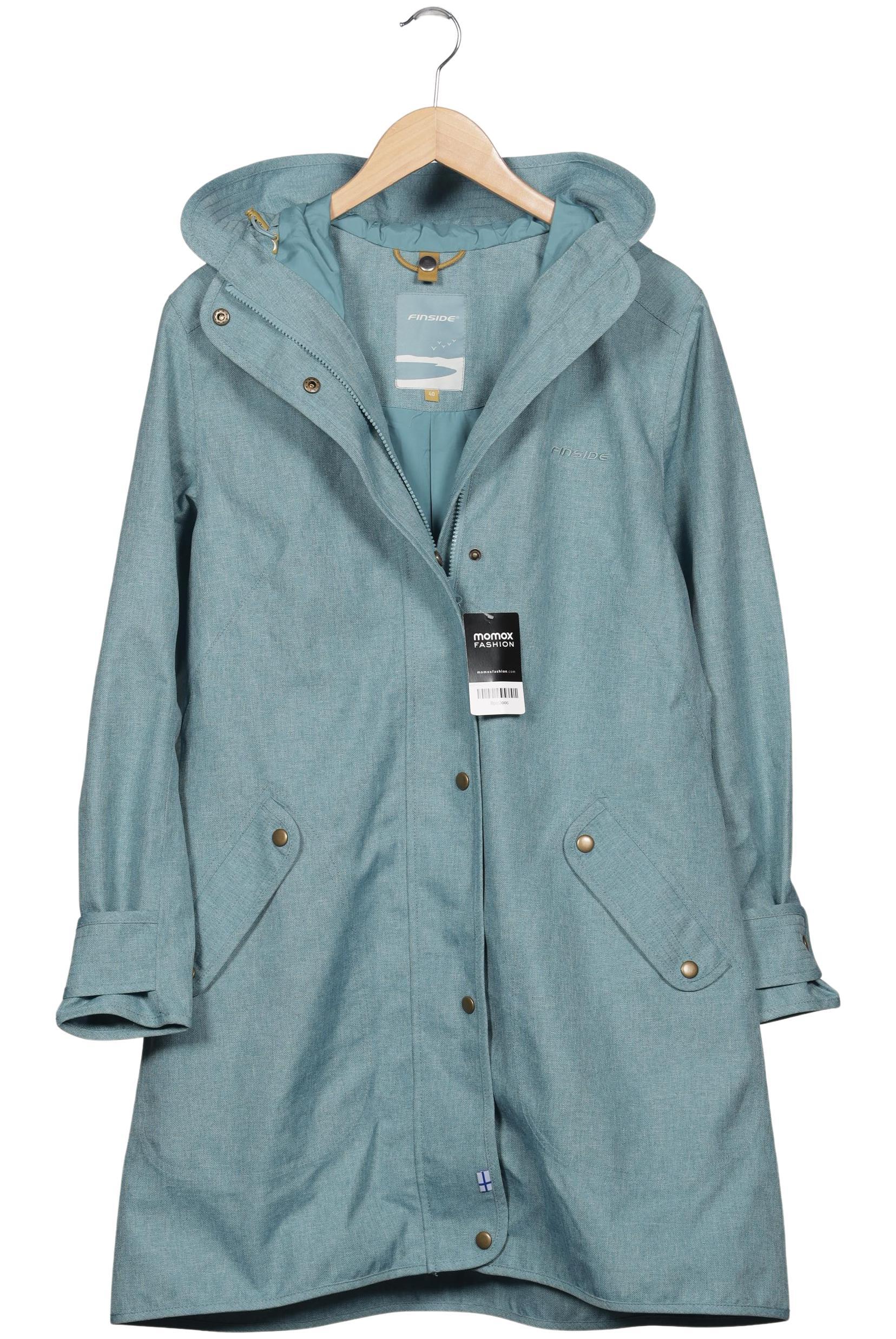 

Finside Damen Mantel, hellblau, Gr. 40