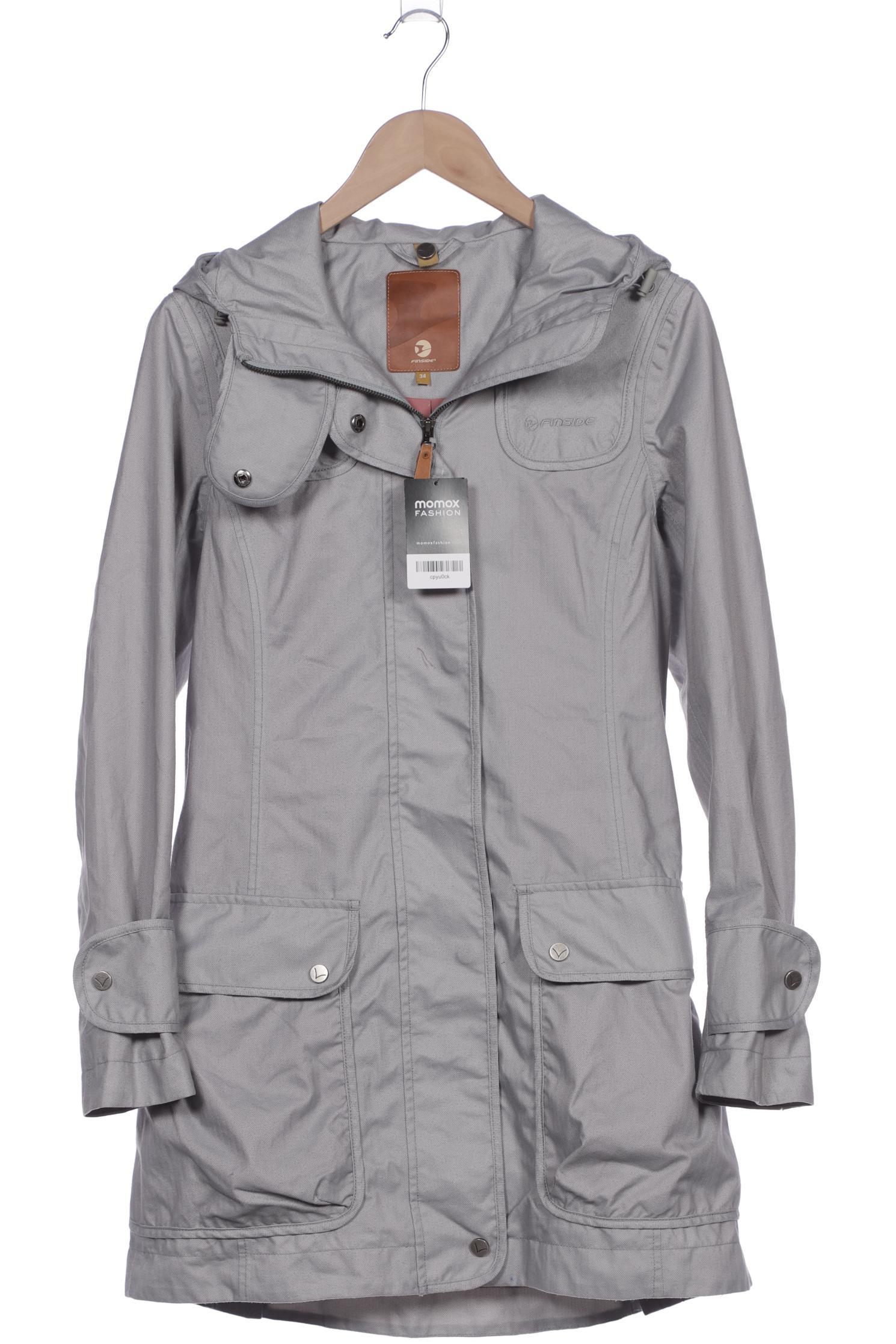 

Finside Damen Mantel, grau, Gr. 34