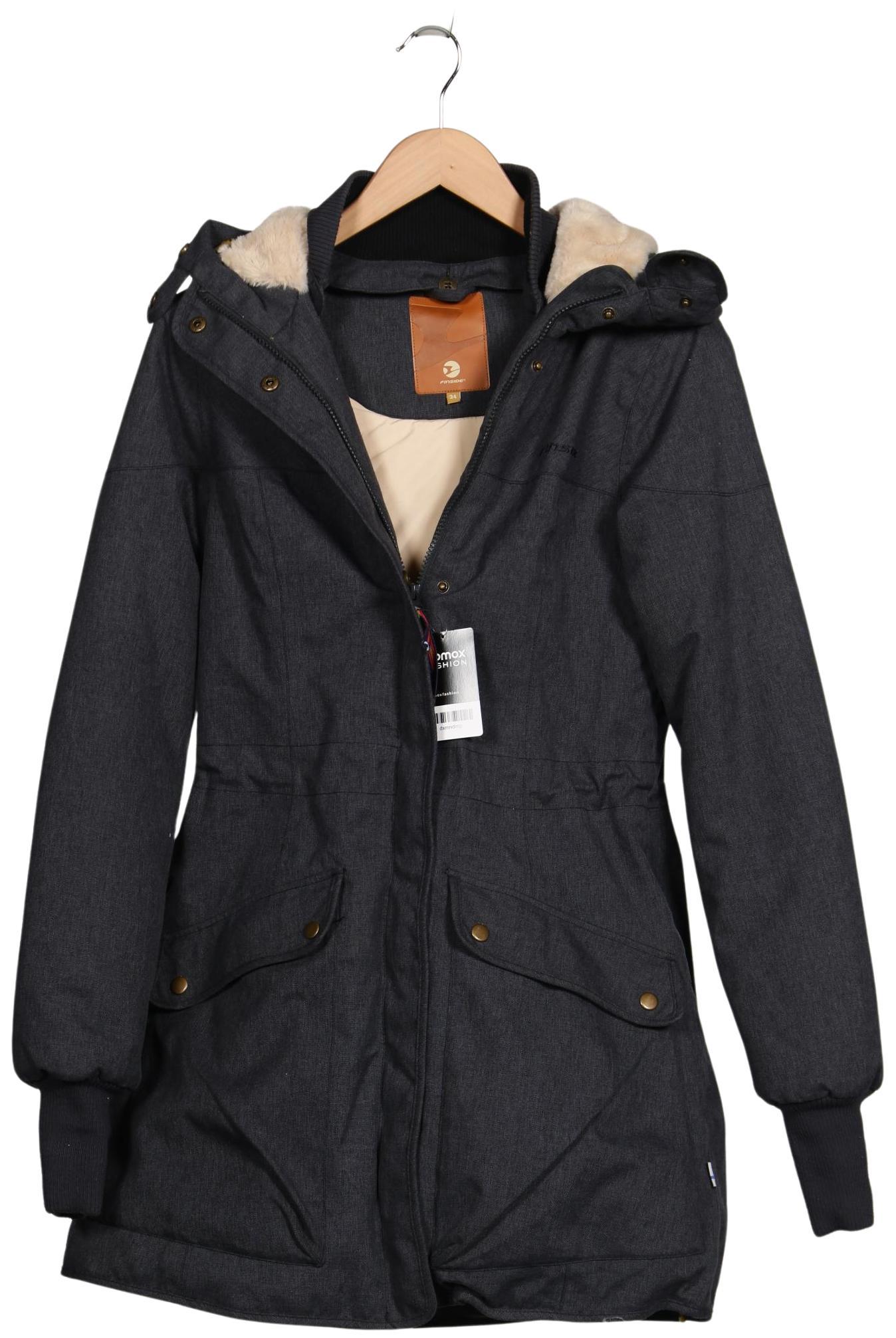 

Finside Damen Mantel, grau, Gr. 34