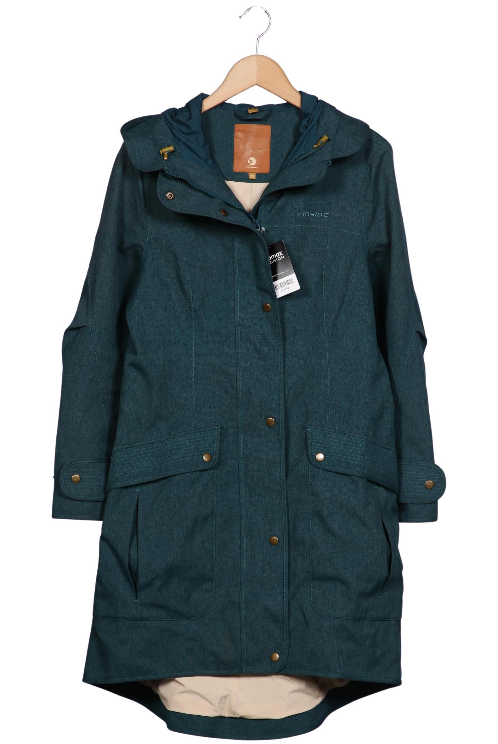 

Finside Damen Mantel, türkis, Gr. 38