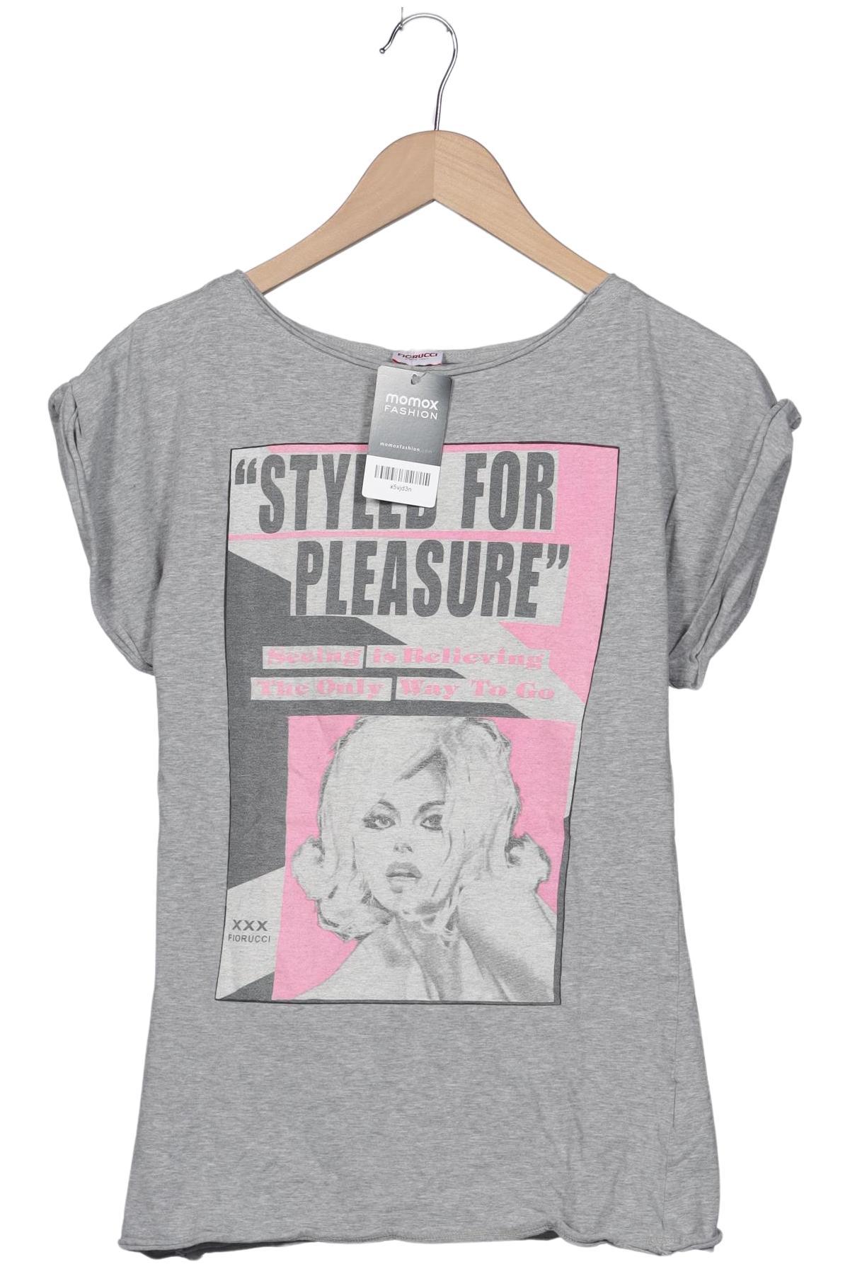 

Fiorucci Damen T-Shirt, grau, Gr. 34