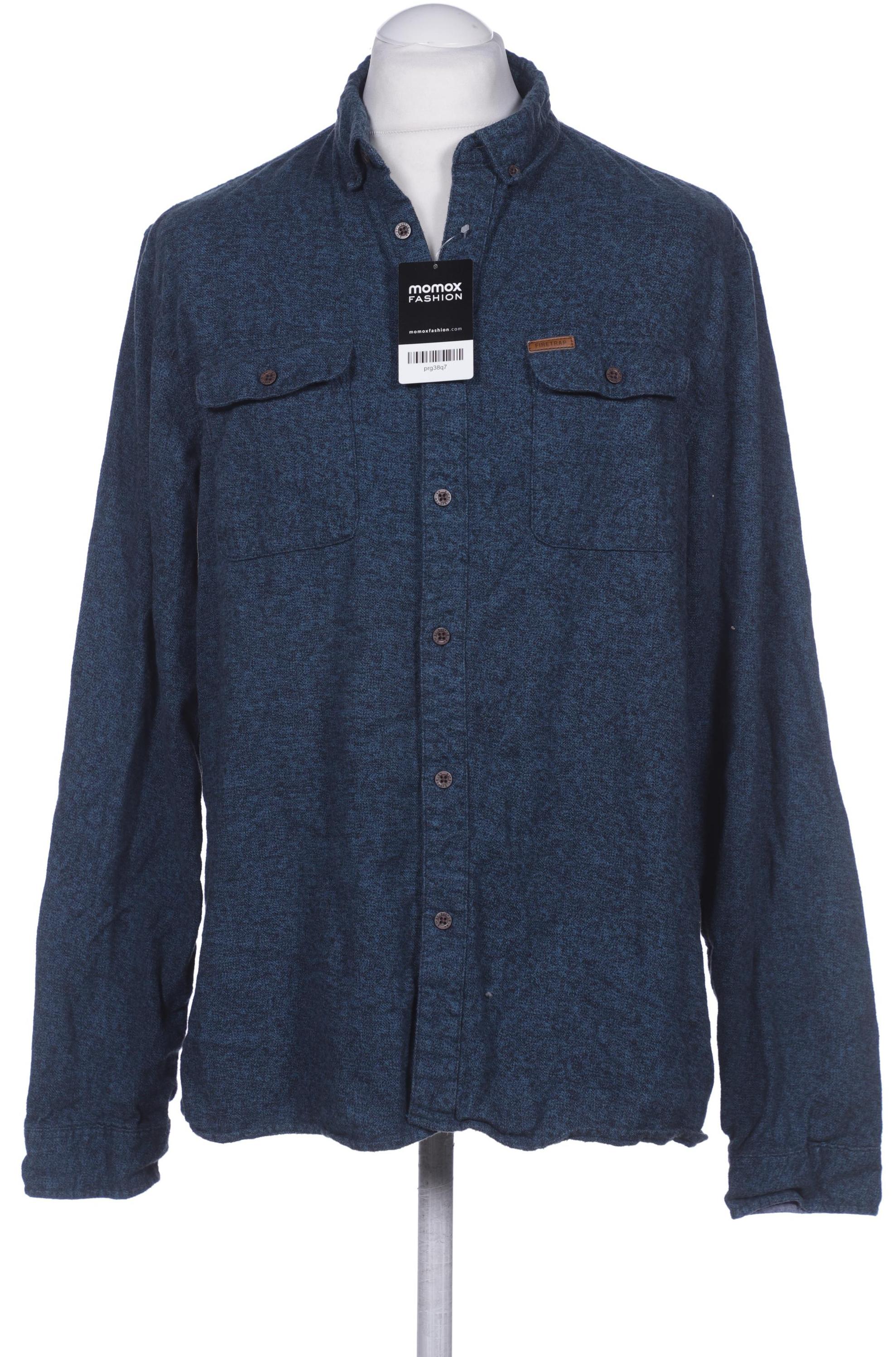 

Firetrap Herren Hemd, blau