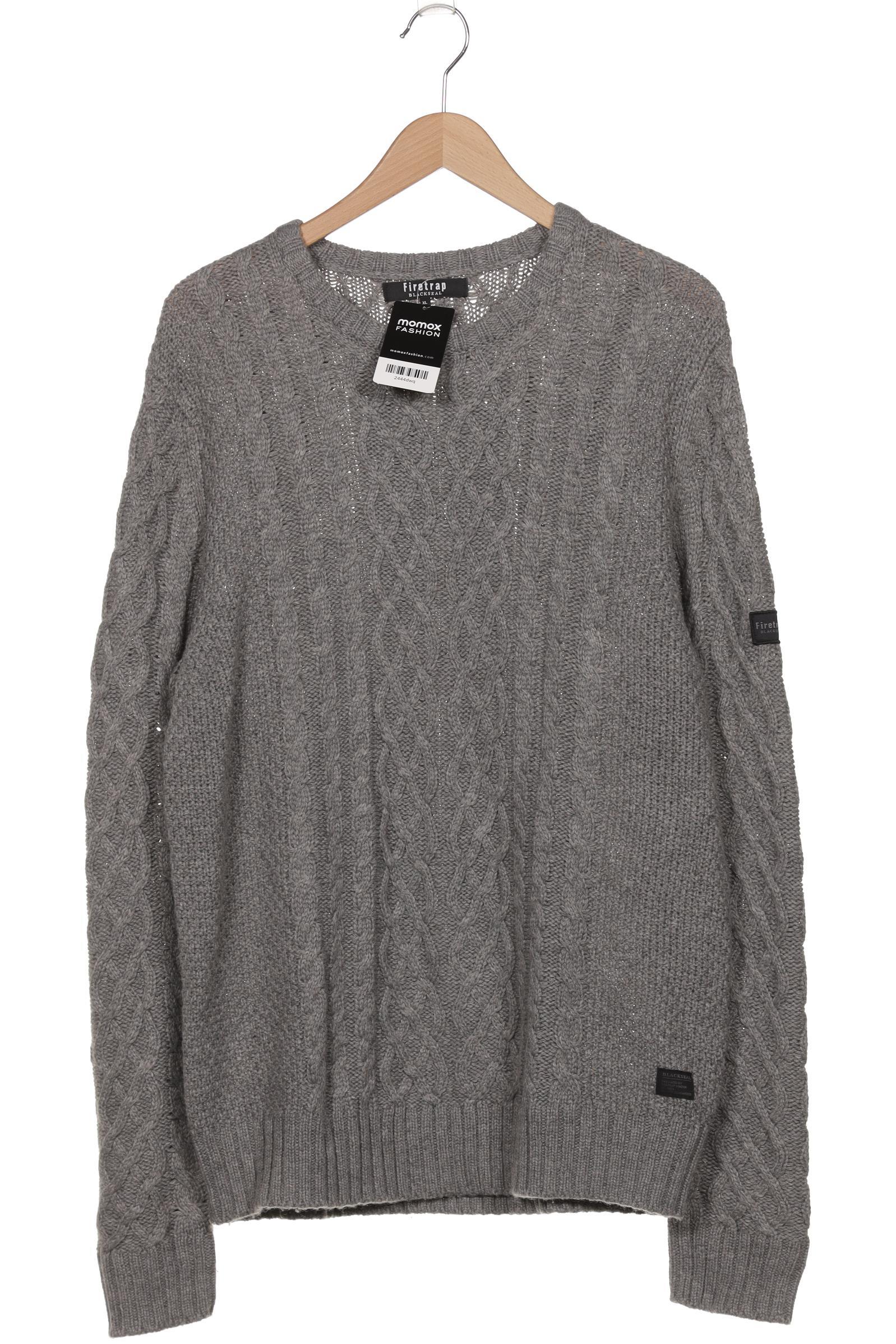 

Firetrap Herren Pullover, grau, Gr. 54