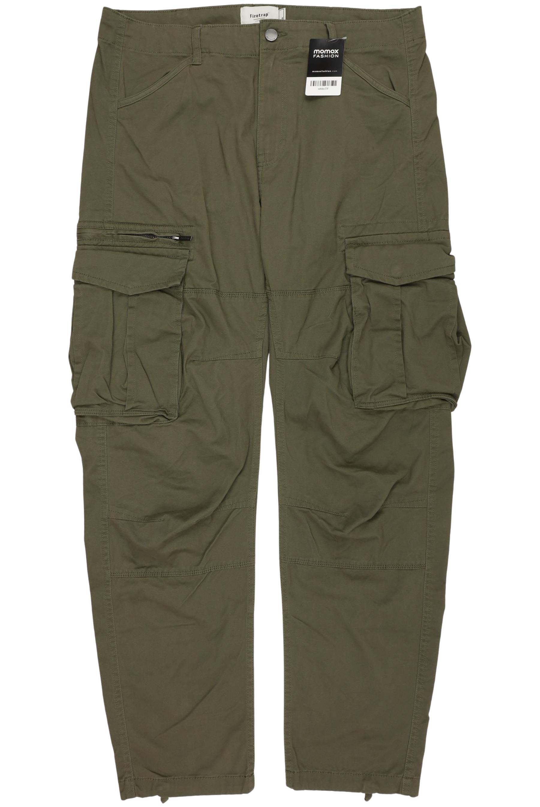 

Firetrap Herren Stoffhose, grün, Gr. 38