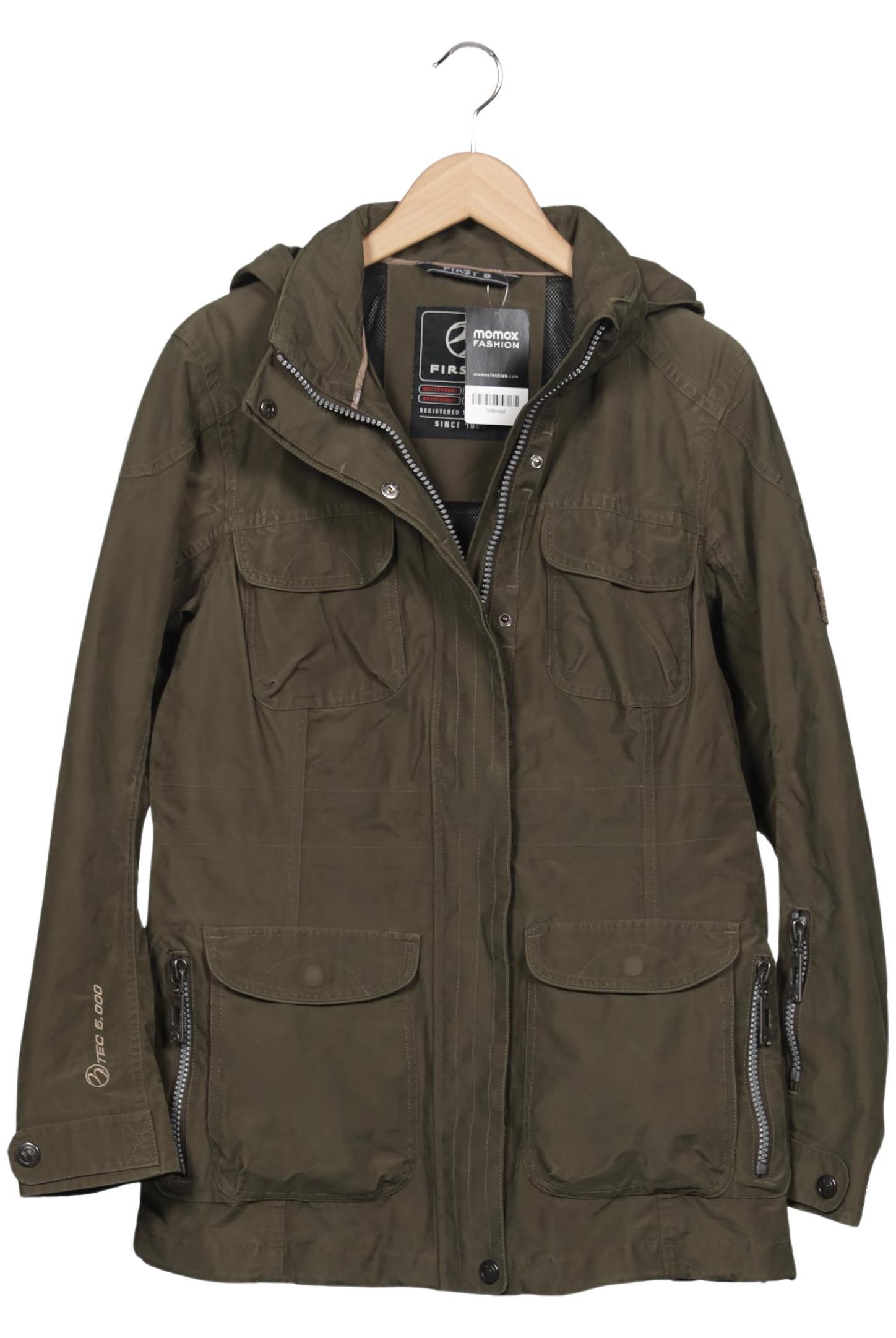 

First B Damen Mantel, grün, Gr. 40