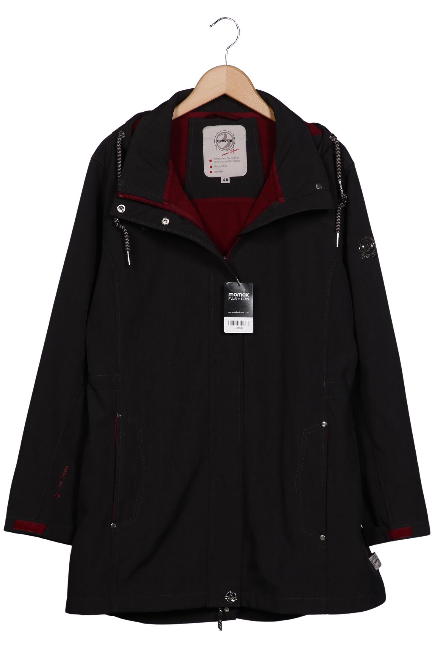 

First B Damen Mantel, schwarz, Gr. 48