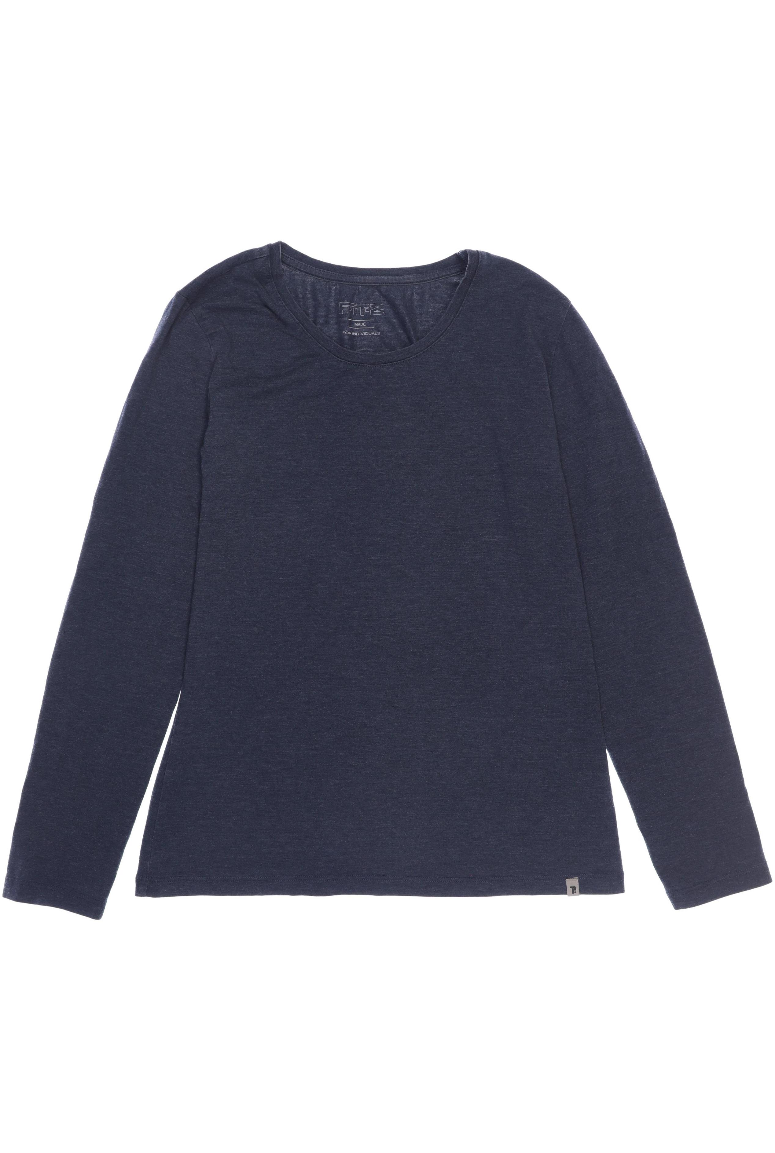 

Fit z Damen Langarmshirt, blau, Gr. 164
