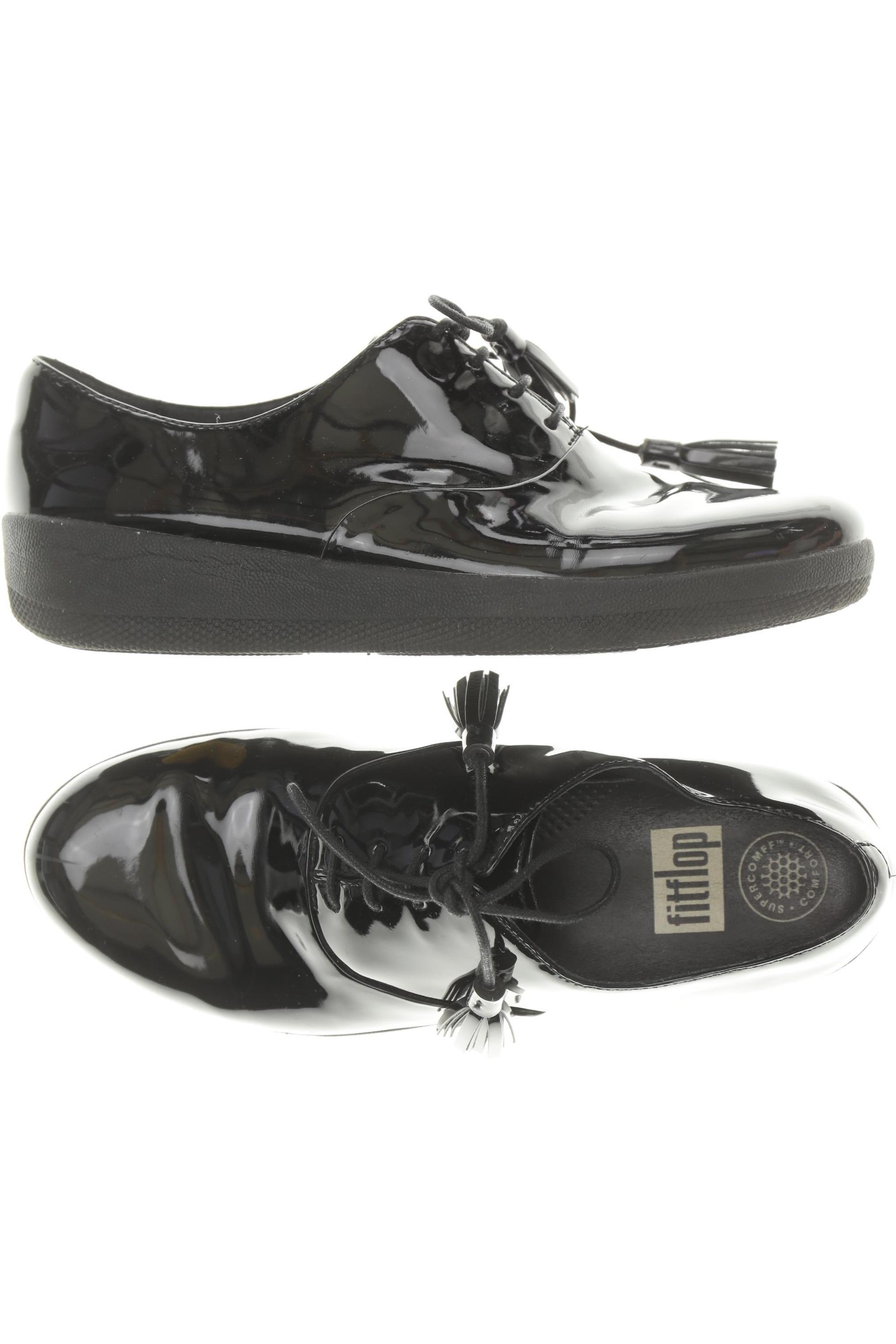 

FitFlop Damen Halbschuh, schwarz, Gr. 38