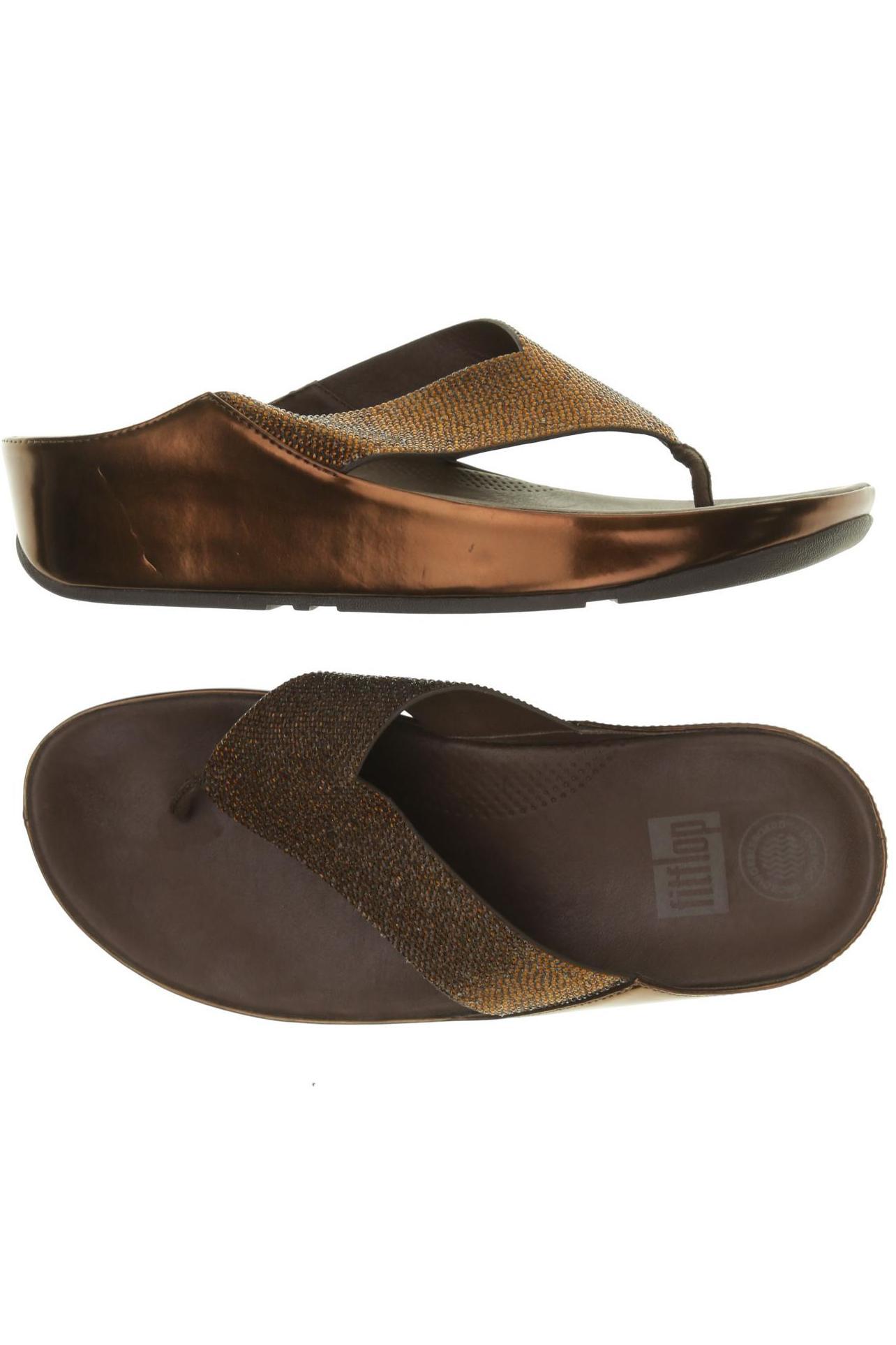 

FitFlop Damen Sandale, braun, Gr. 39