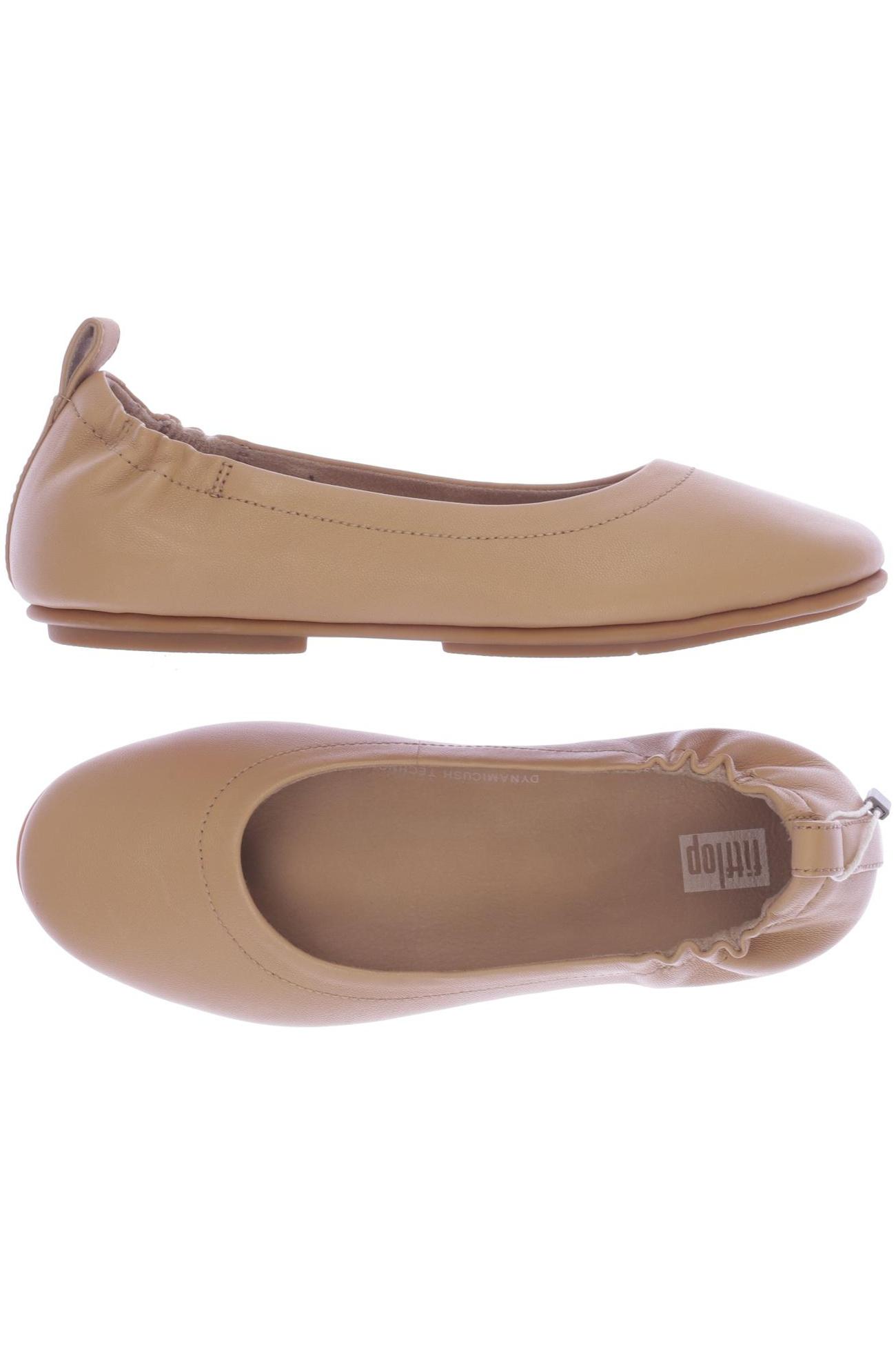 

FitFlop Damen Ballerinas, beige