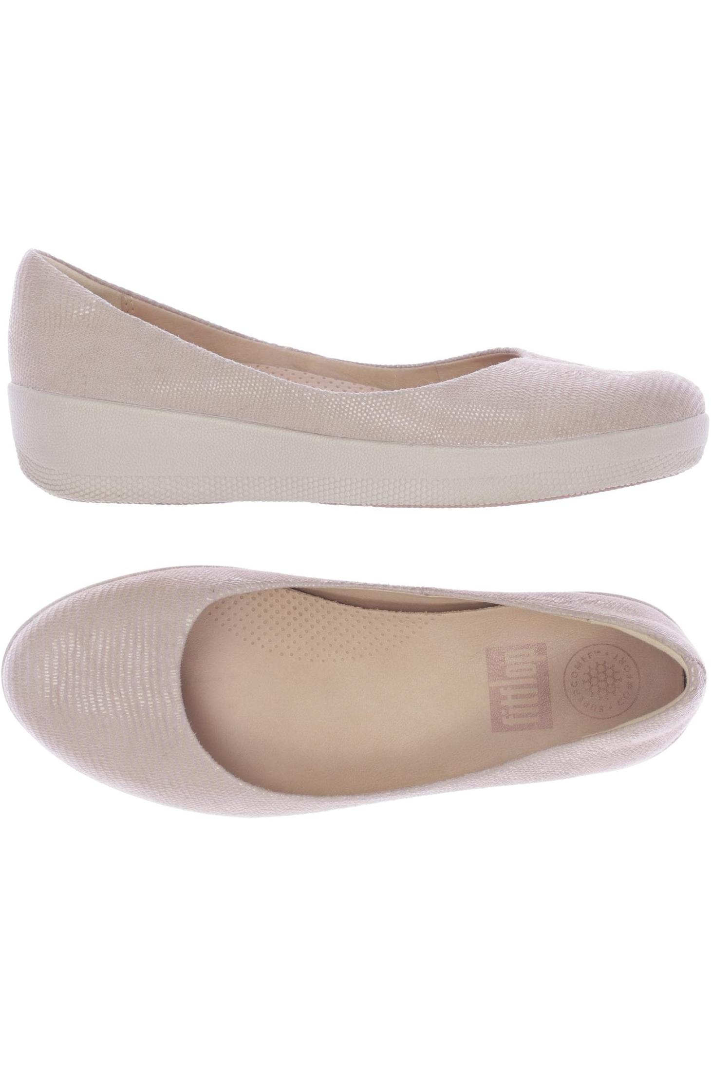 

FitFlop Damen Ballerinas, beige