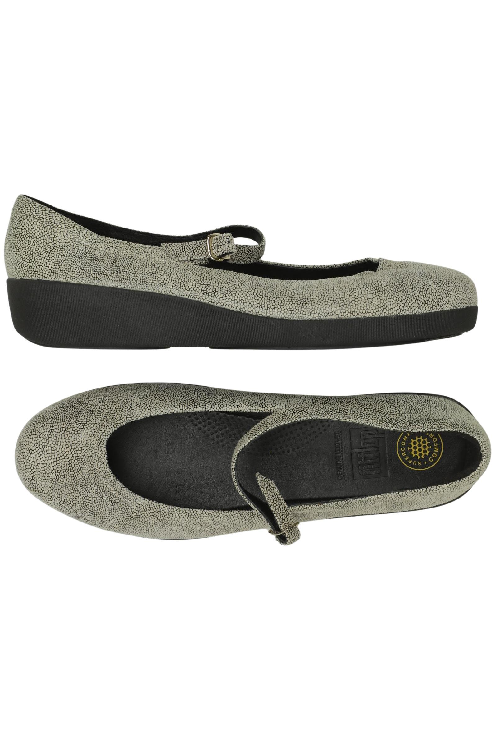 

FitFlop Damen Ballerinas, grau, Gr. 40
