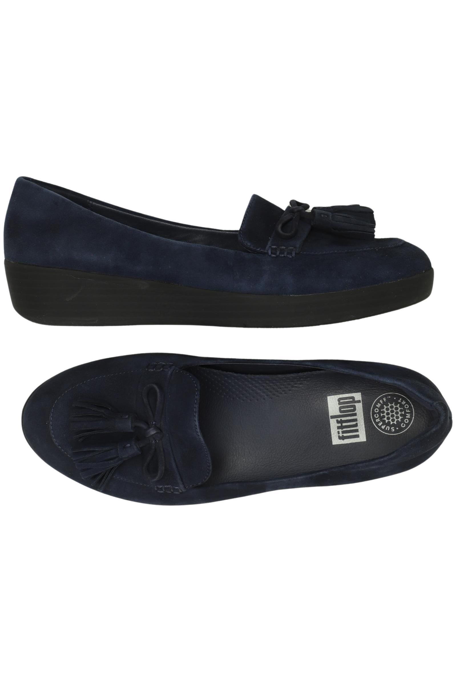

FitFlop Damen Ballerinas, marineblau, Gr. 39
