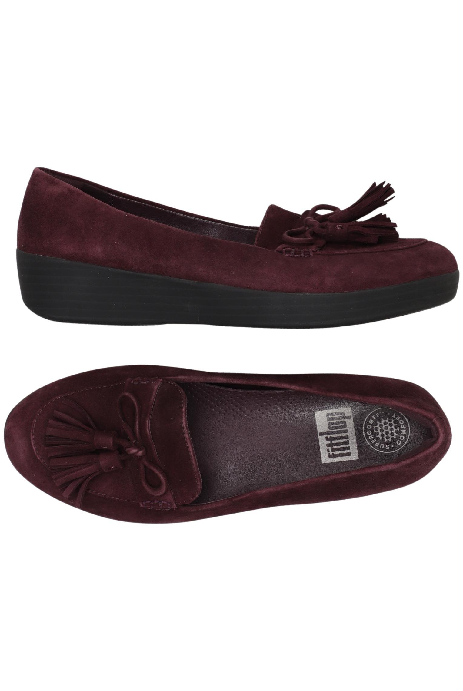 

FitFlop Damen Ballerinas, bordeaux, Gr. 38