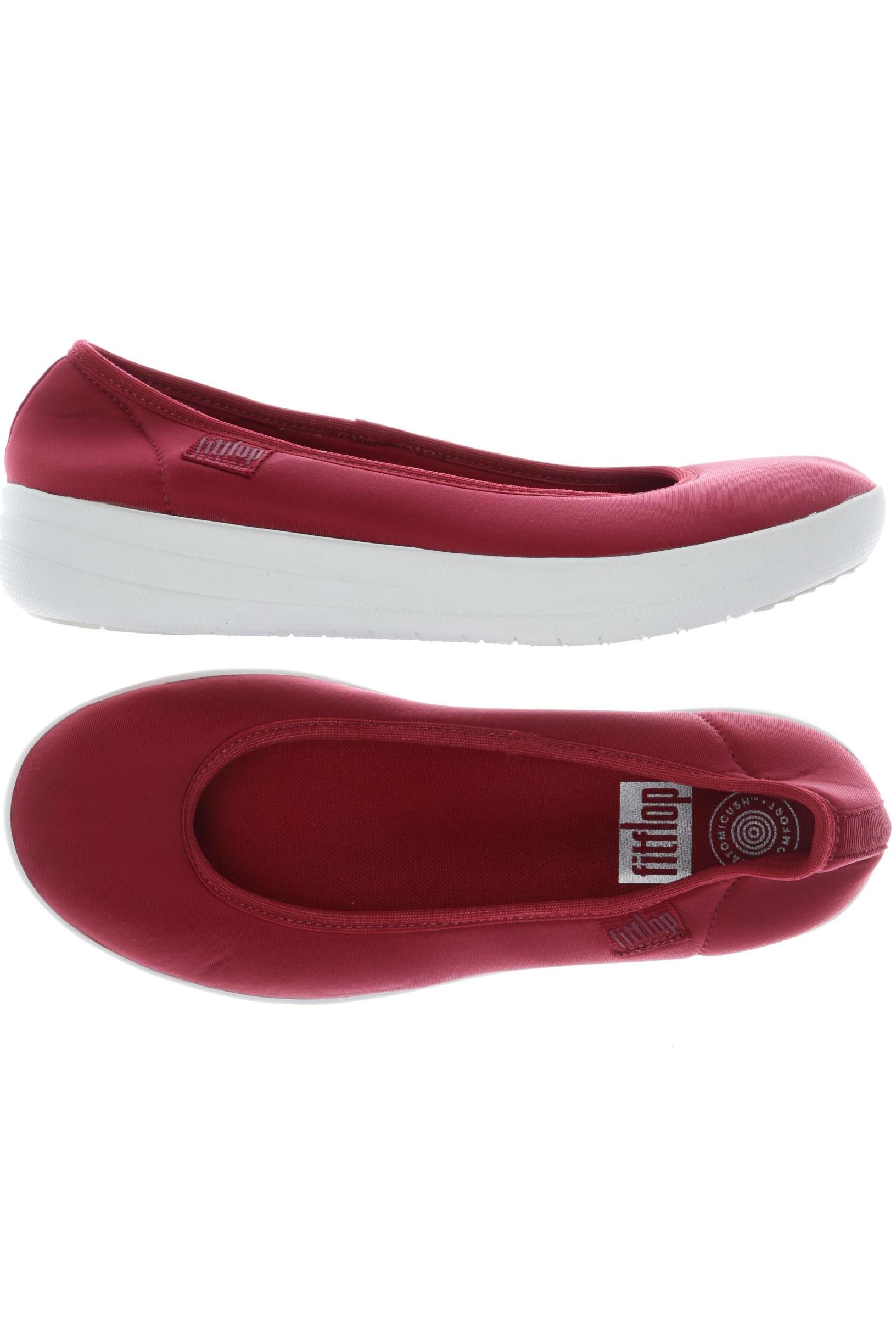 

FitFlop Damen Ballerinas, rot, Gr. 38.5