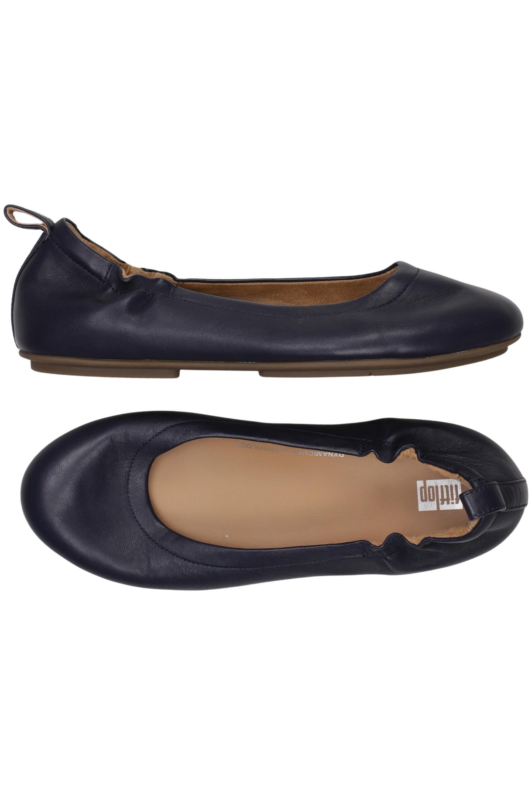 

FitFlop Damen Ballerinas, marineblau, Gr. 39