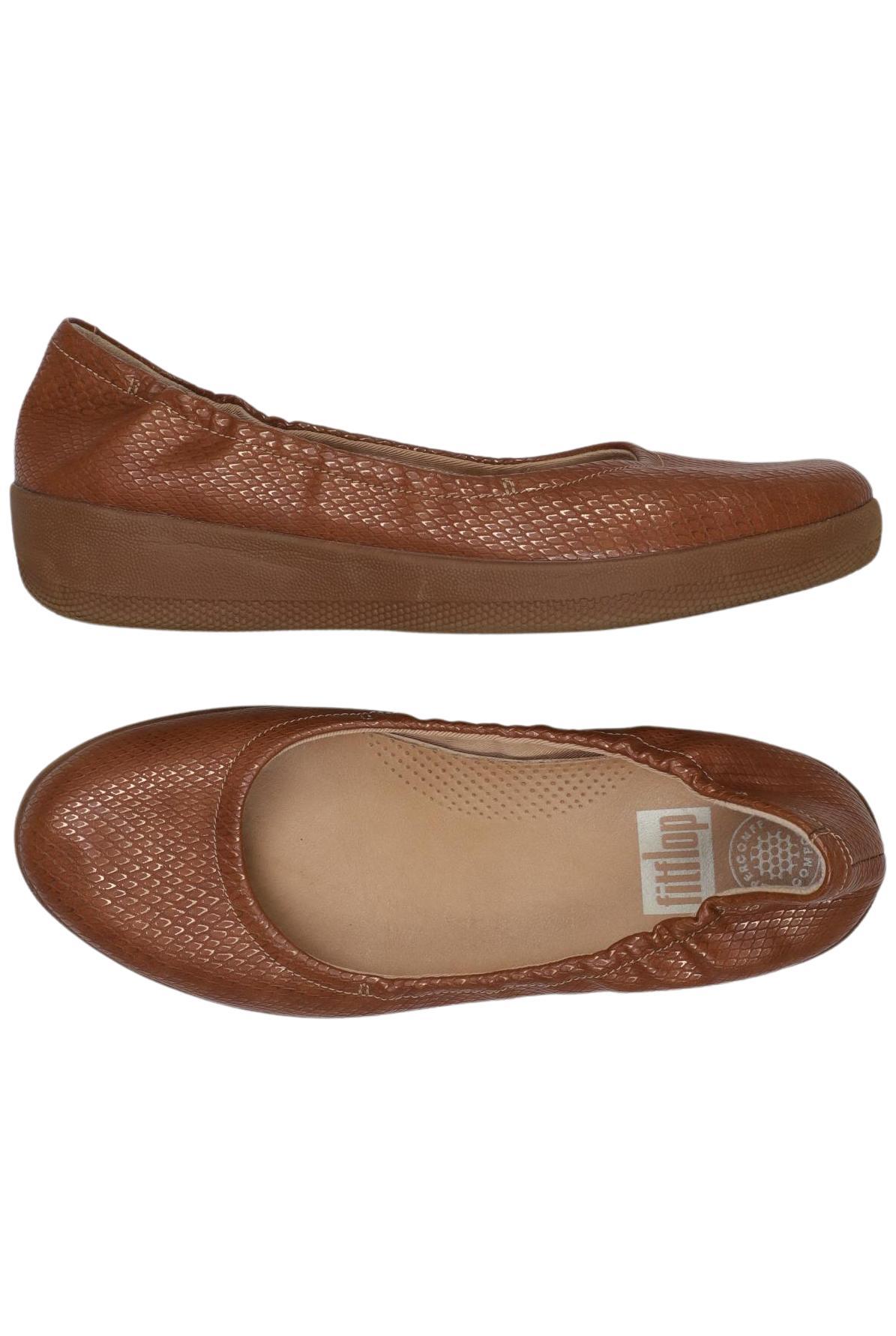 

FitFlop Damen Ballerinas, braun, Gr. 38