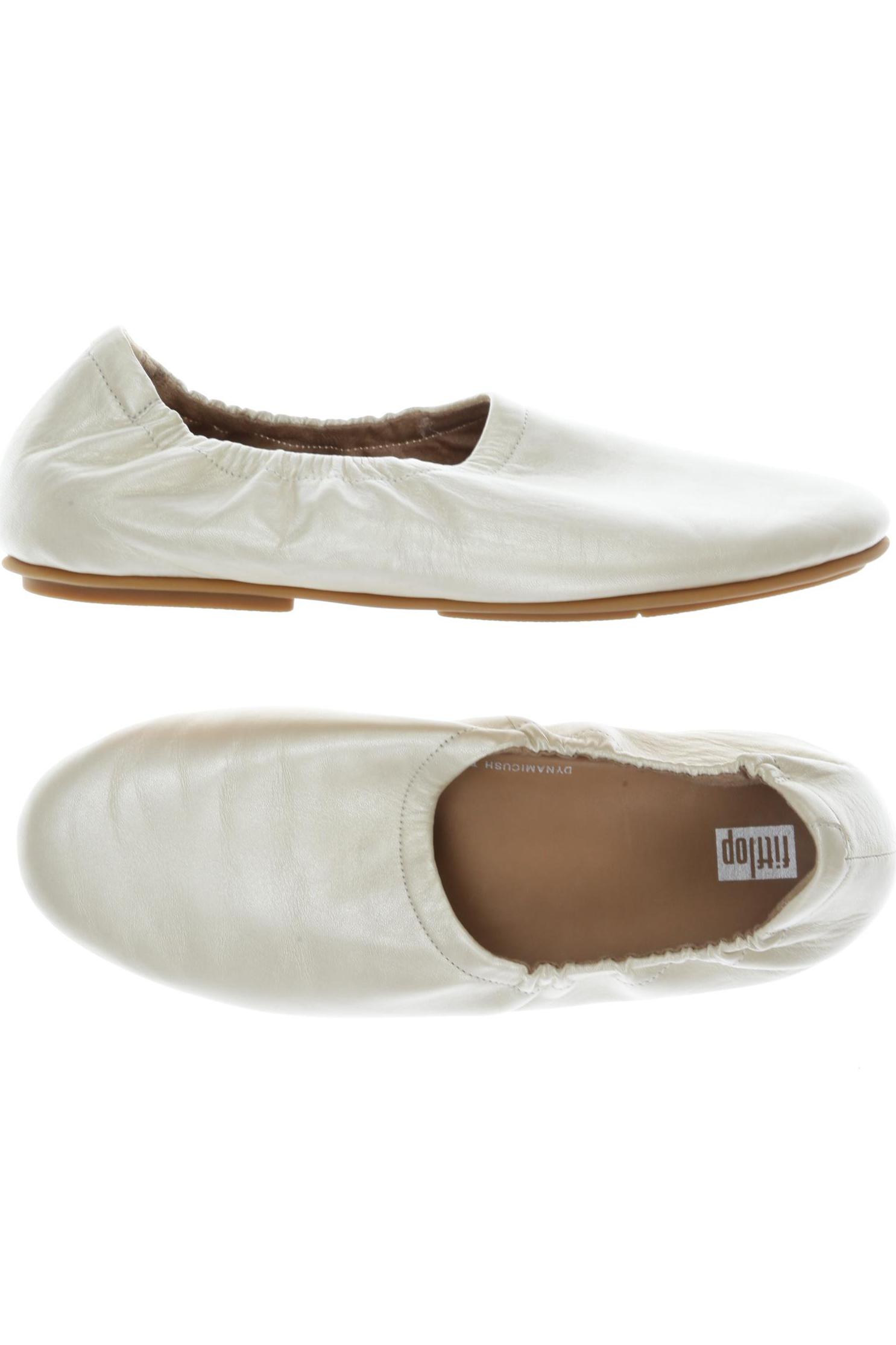 

FitFlop Damen Halbschuh, cremeweiß, Gr. 41