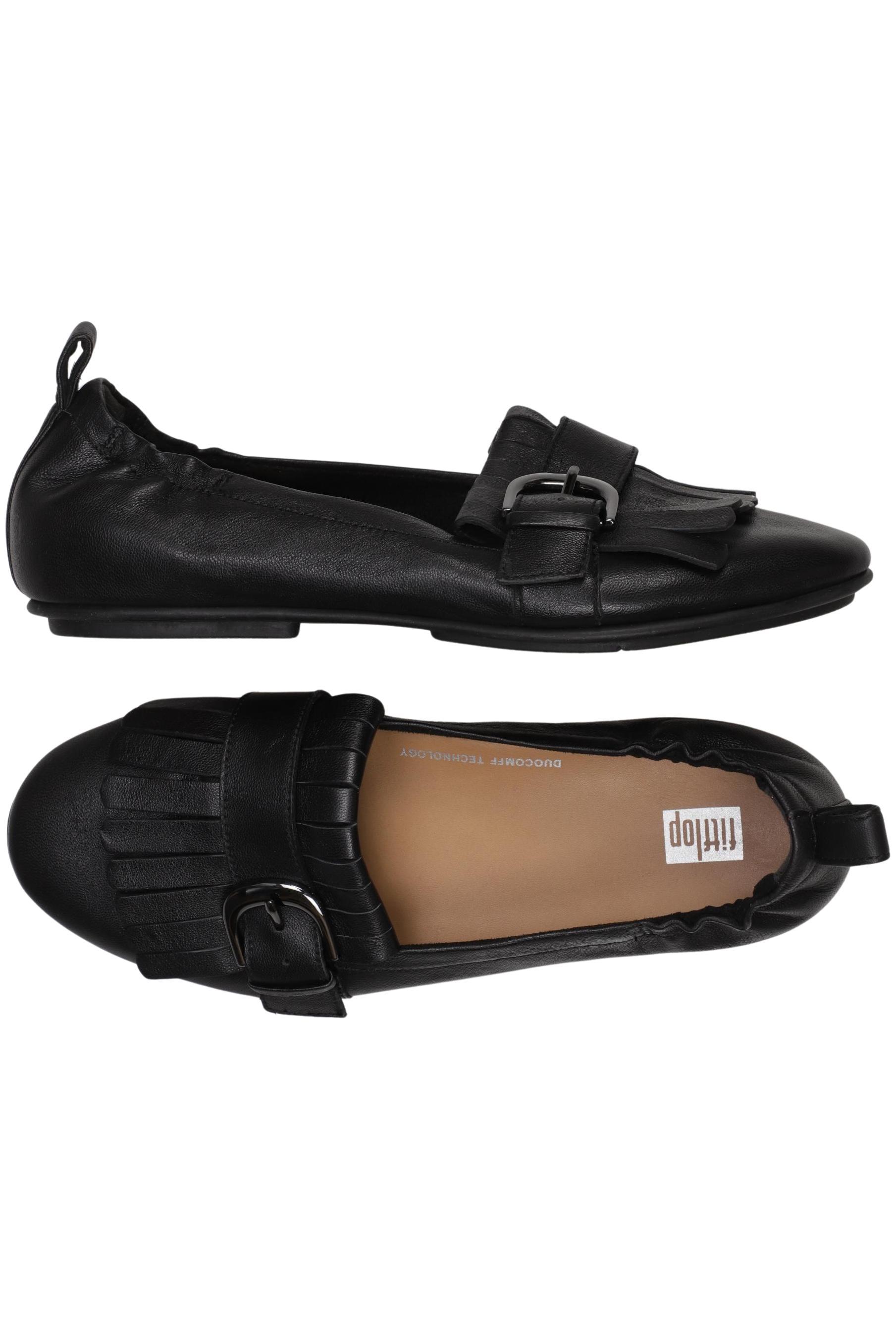 

FitFlop Damen Halbschuh, schwarz, Gr. 38.5