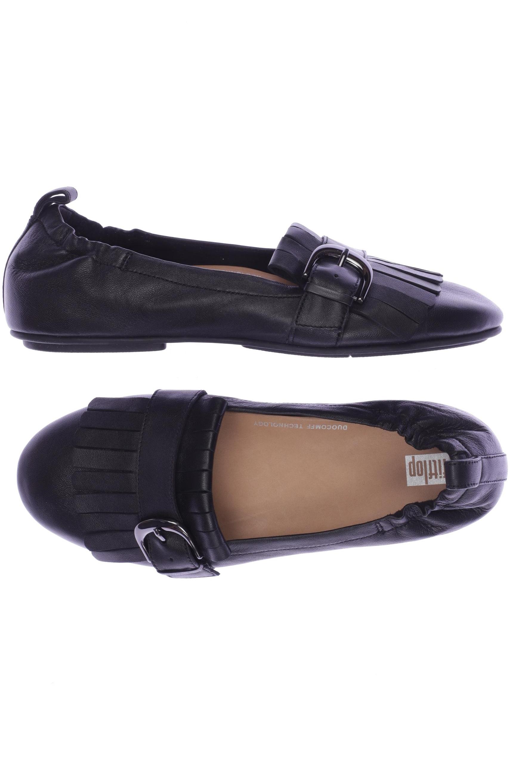 

FitFlop Damen Halbschuh, schwarz, Gr. 39