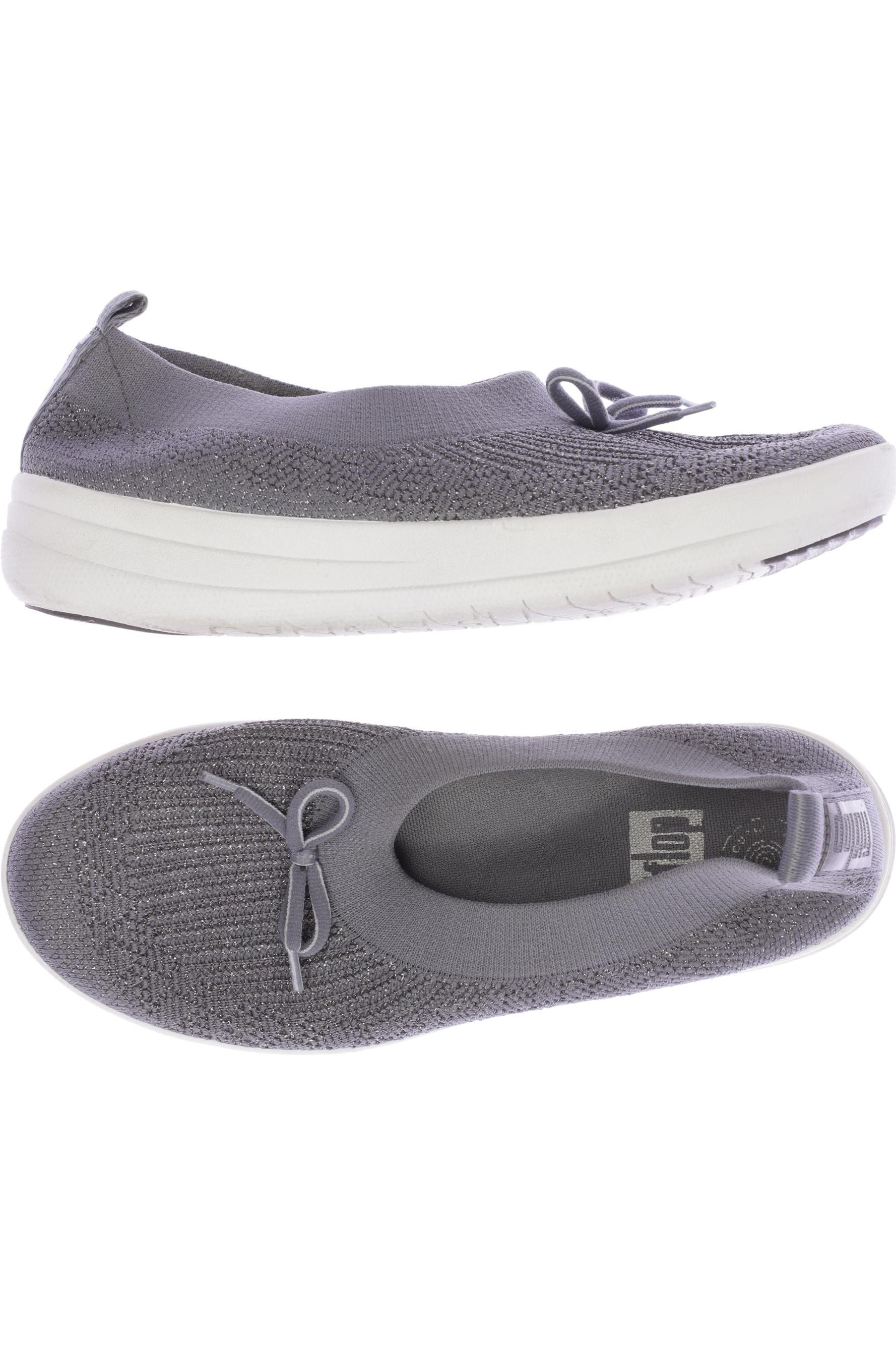

FitFlop Damen Halbschuh, grau, Gr. 38.5