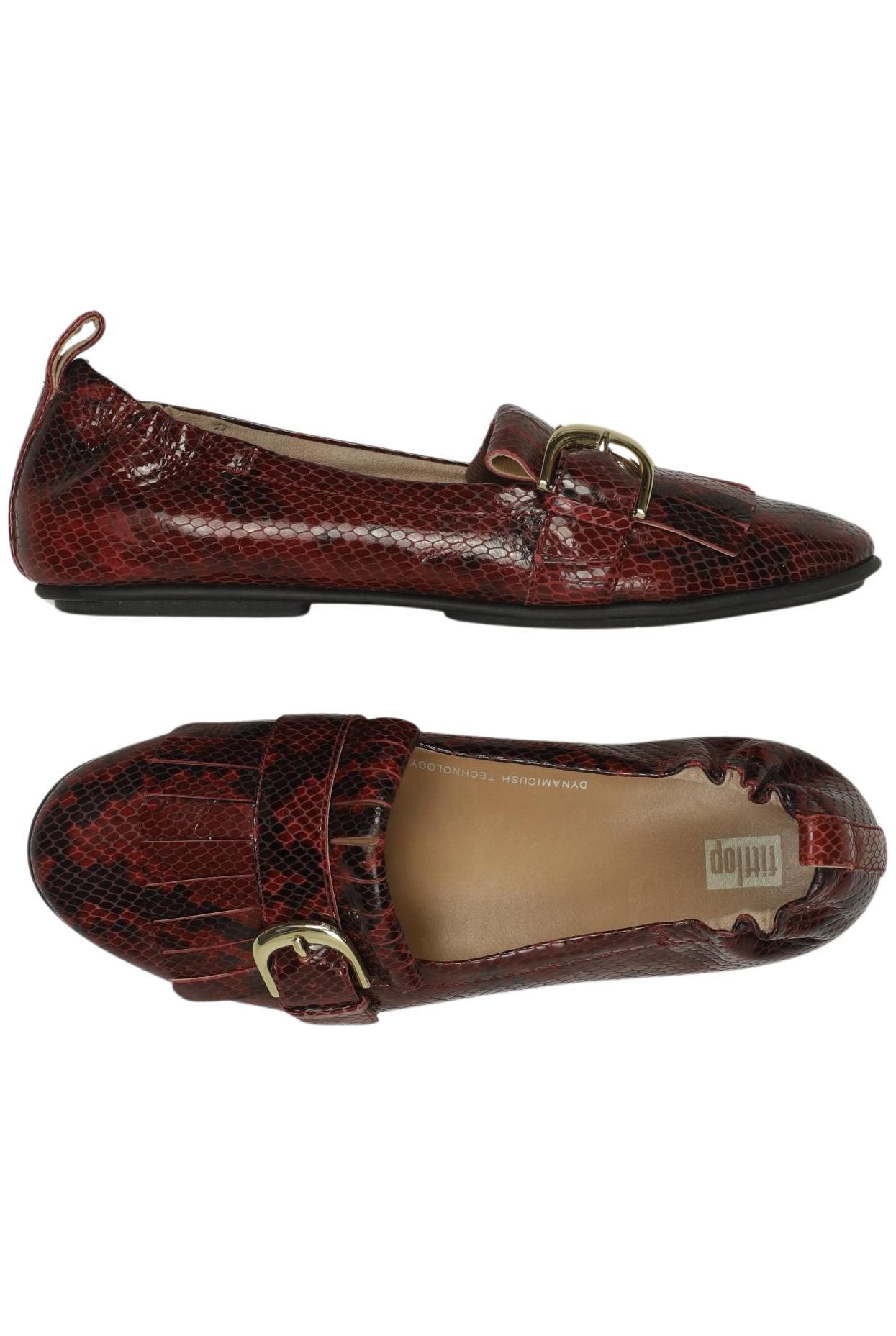 

FitFlop Damen Halbschuh, rot, Gr. 40