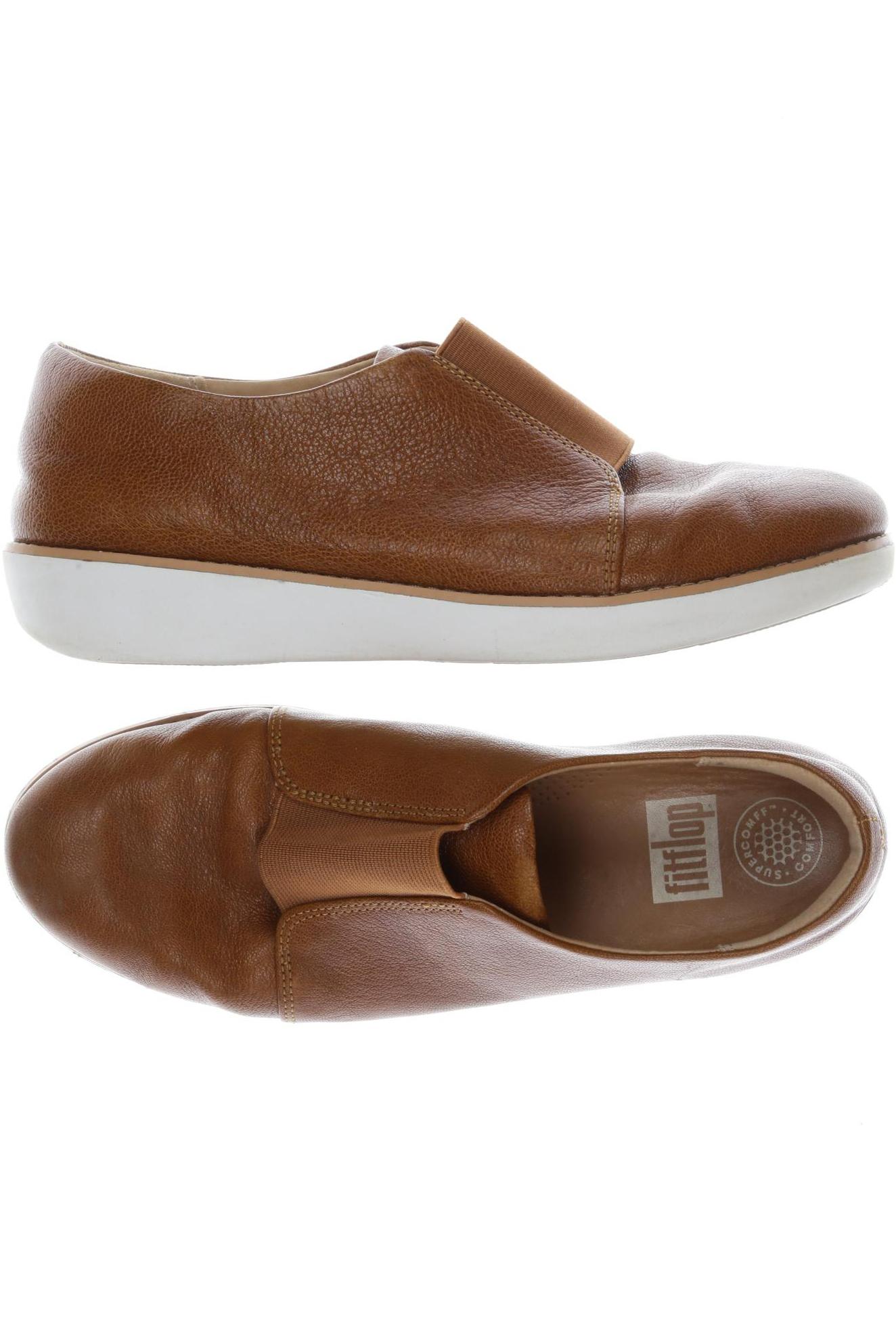 

FitFlop Damen Halbschuh, braun, Gr. 39