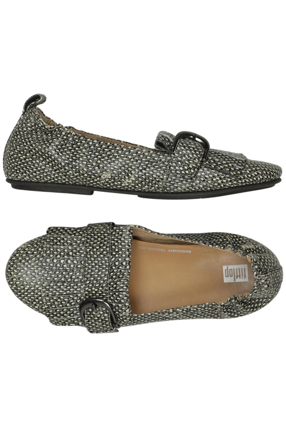 

FitFlop Damen Halbschuh, grün, Gr. 40