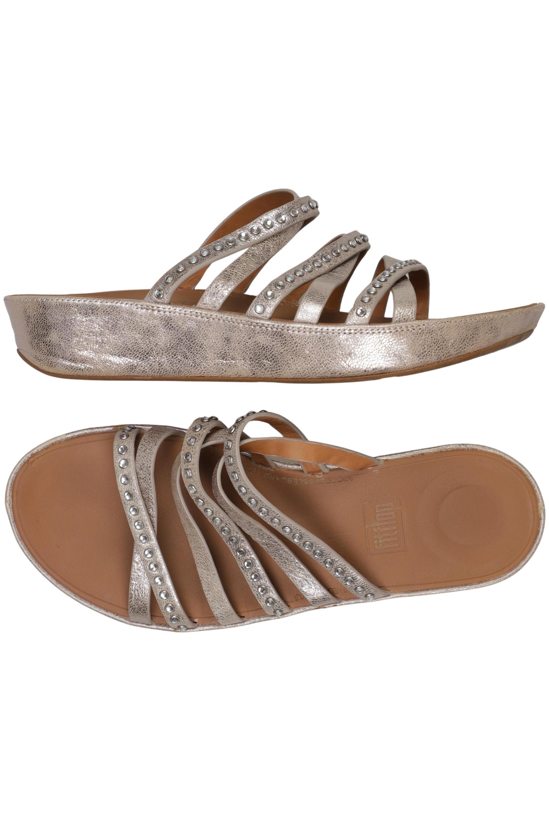 

FitFlop Damen Sandale, silber, Gr. 40