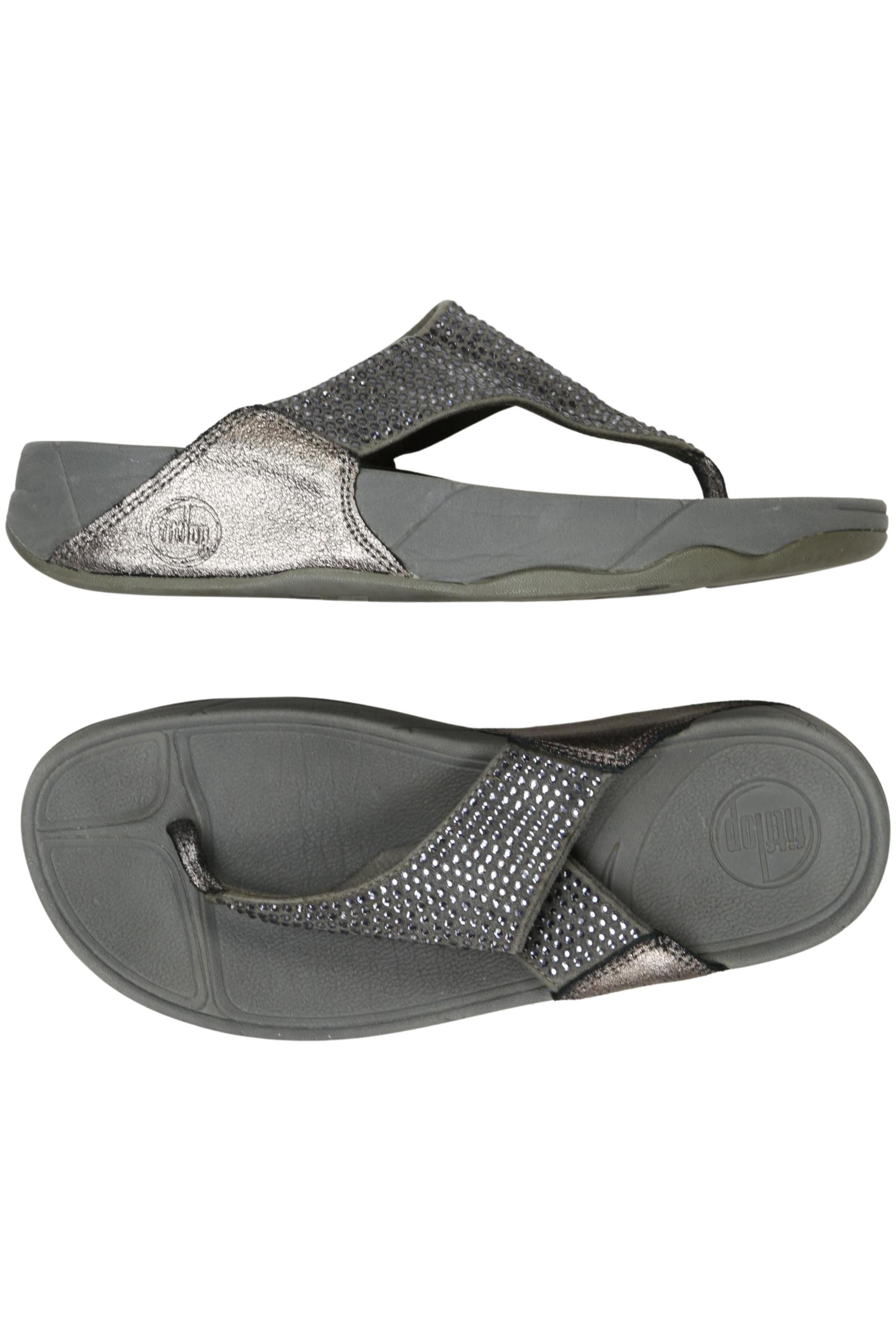 

FitFlop Damen Sandale, grau, Gr. 39