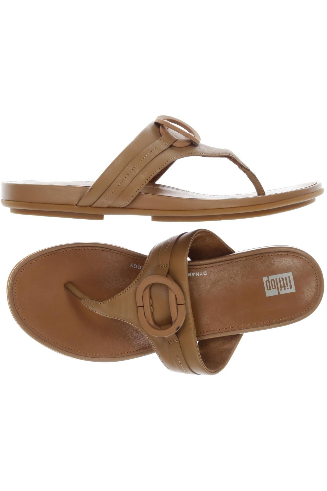 

FitFlop Damen Sandale, beige, Gr. 39