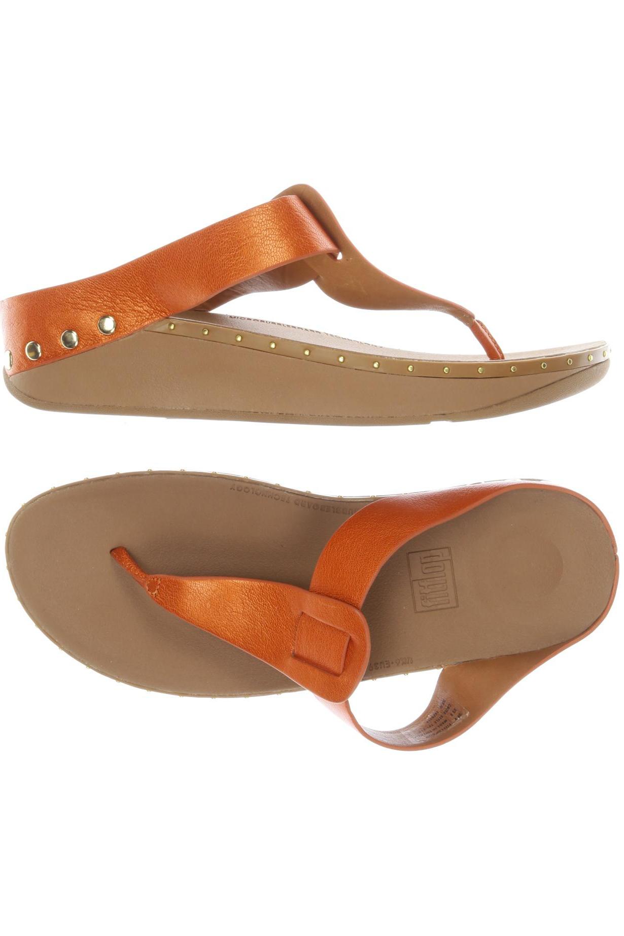 

FitFlop Damen Sandale, orange, Gr. 39