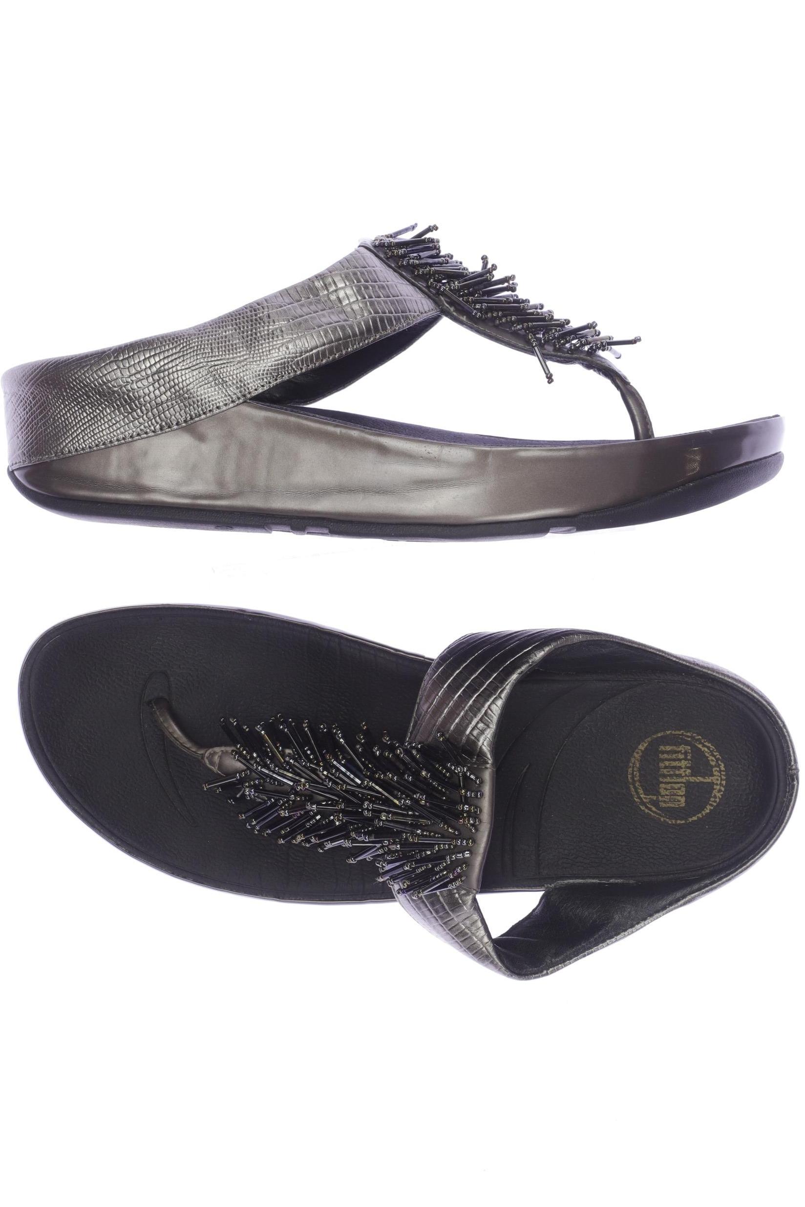 

FitFlop Damen Sandale, gold, Gr. 40