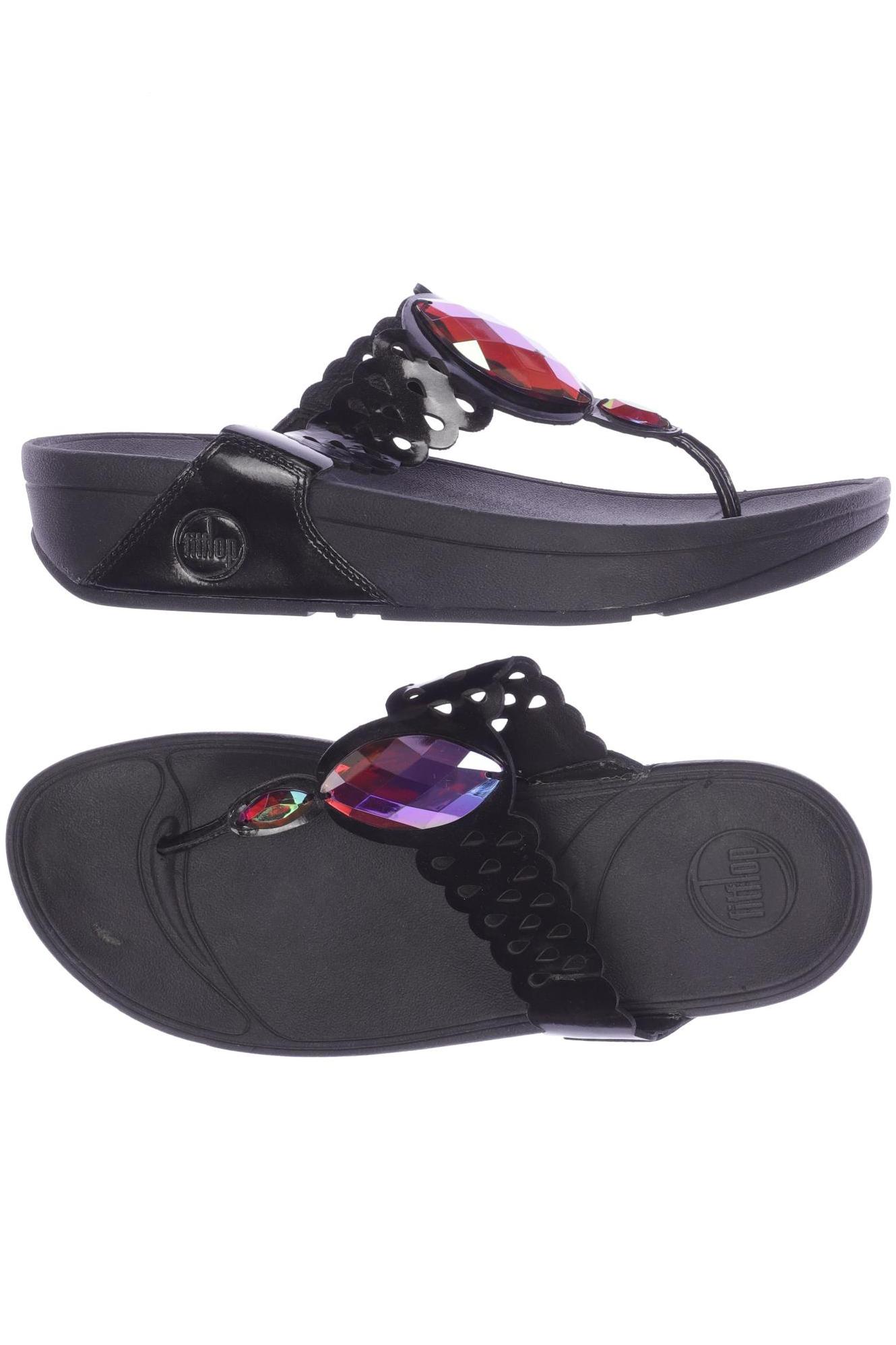 

FitFlop Damen Sandale, schwarz