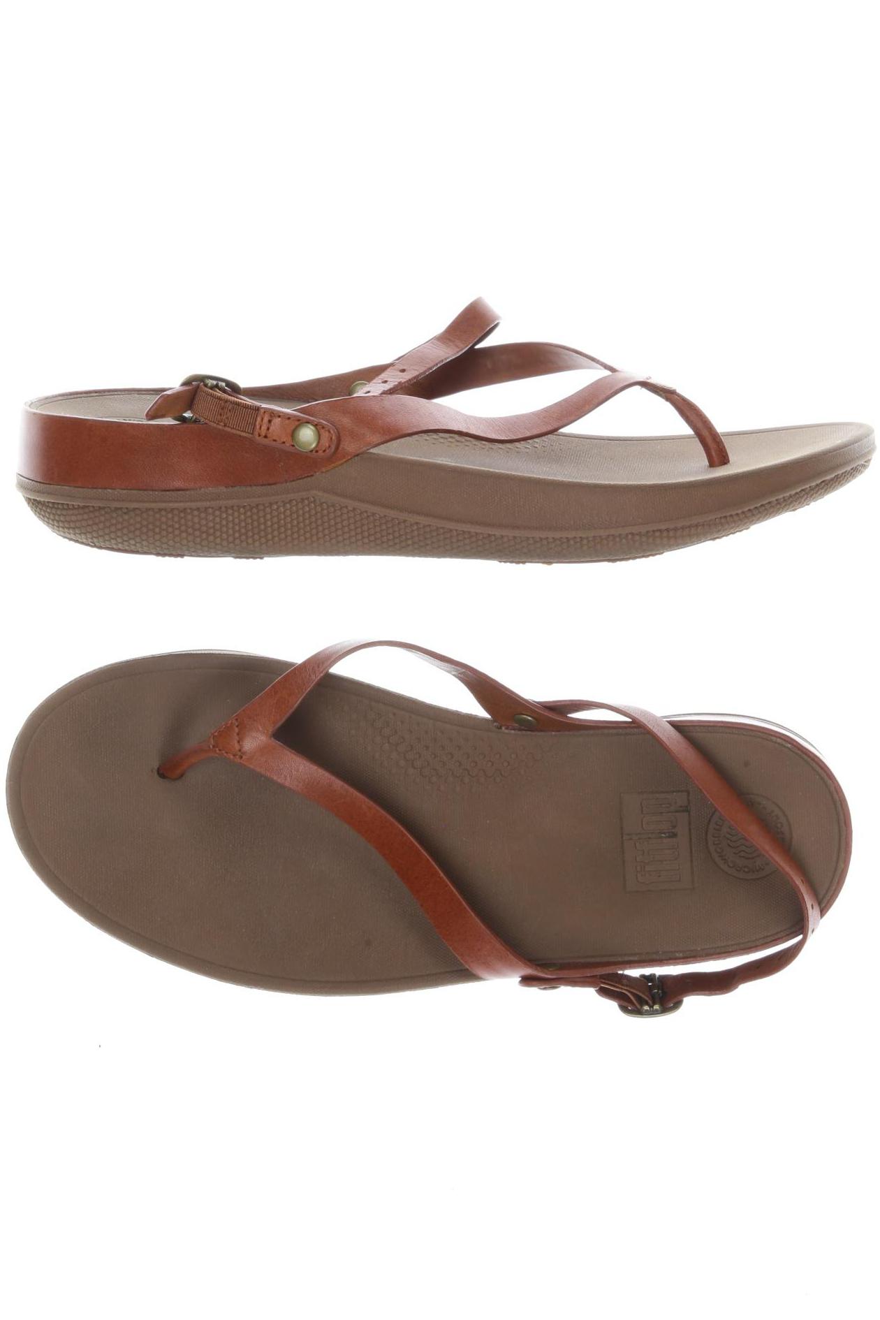 

FitFlop Damen Sandale, braun, Gr. 39