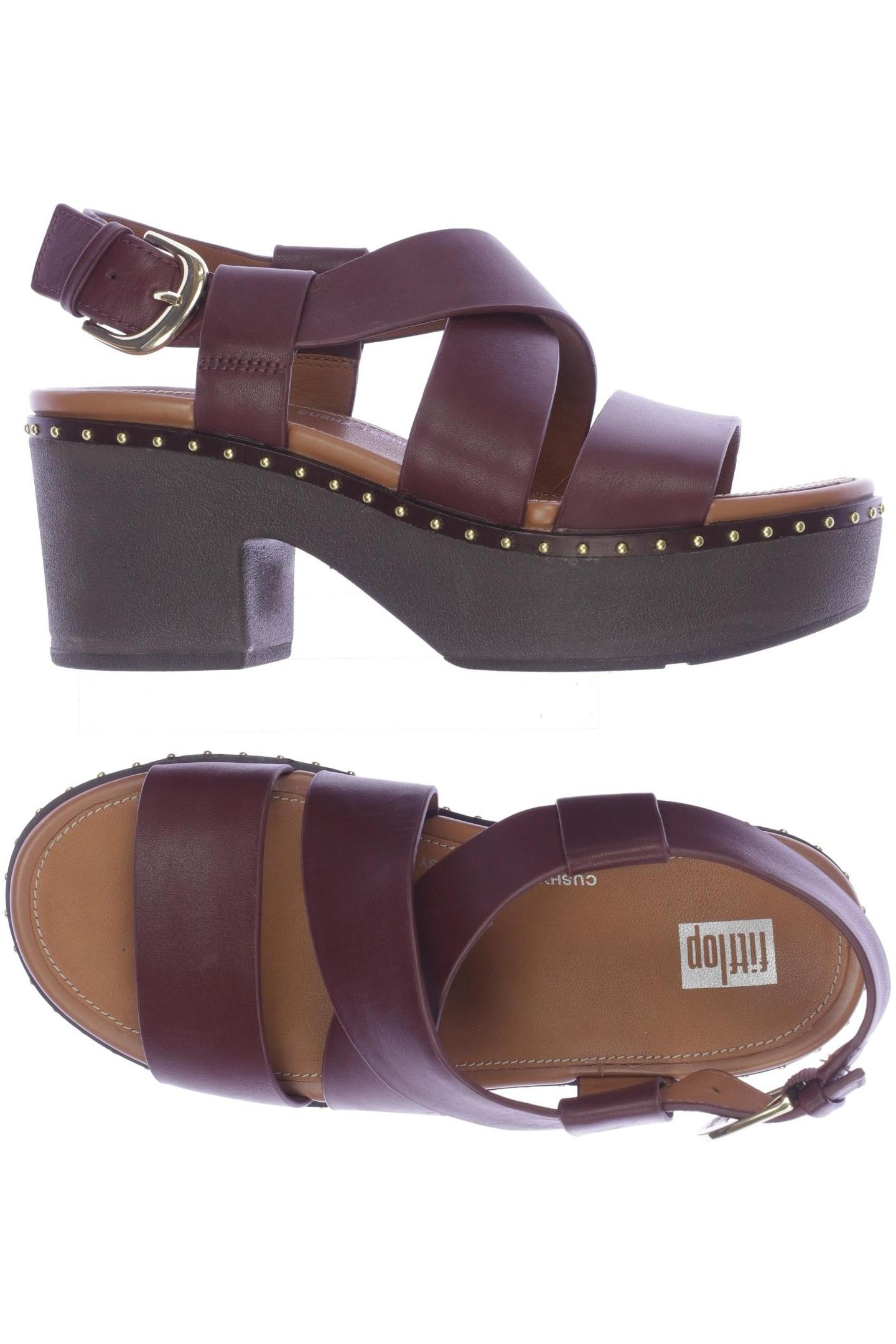 

FitFlop Damen Sandale, bordeaux, Gr. 36